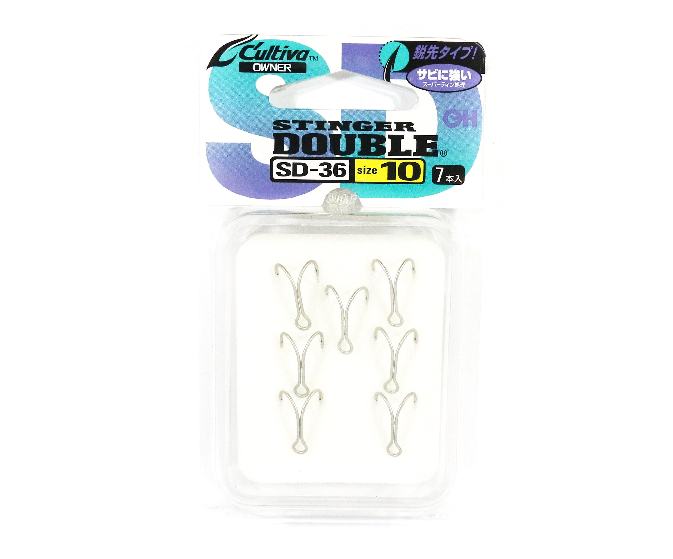 Owner SD-36 Double Hook Stinger Size 10 (6109)