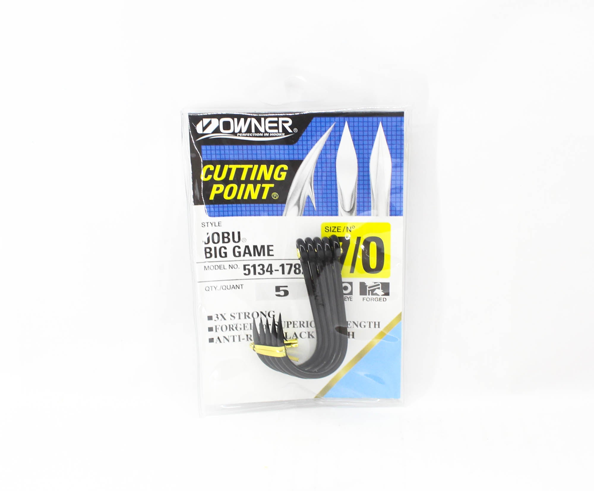 Owner 5134 Jobu Big Game Hook Size 7/0 (9698)