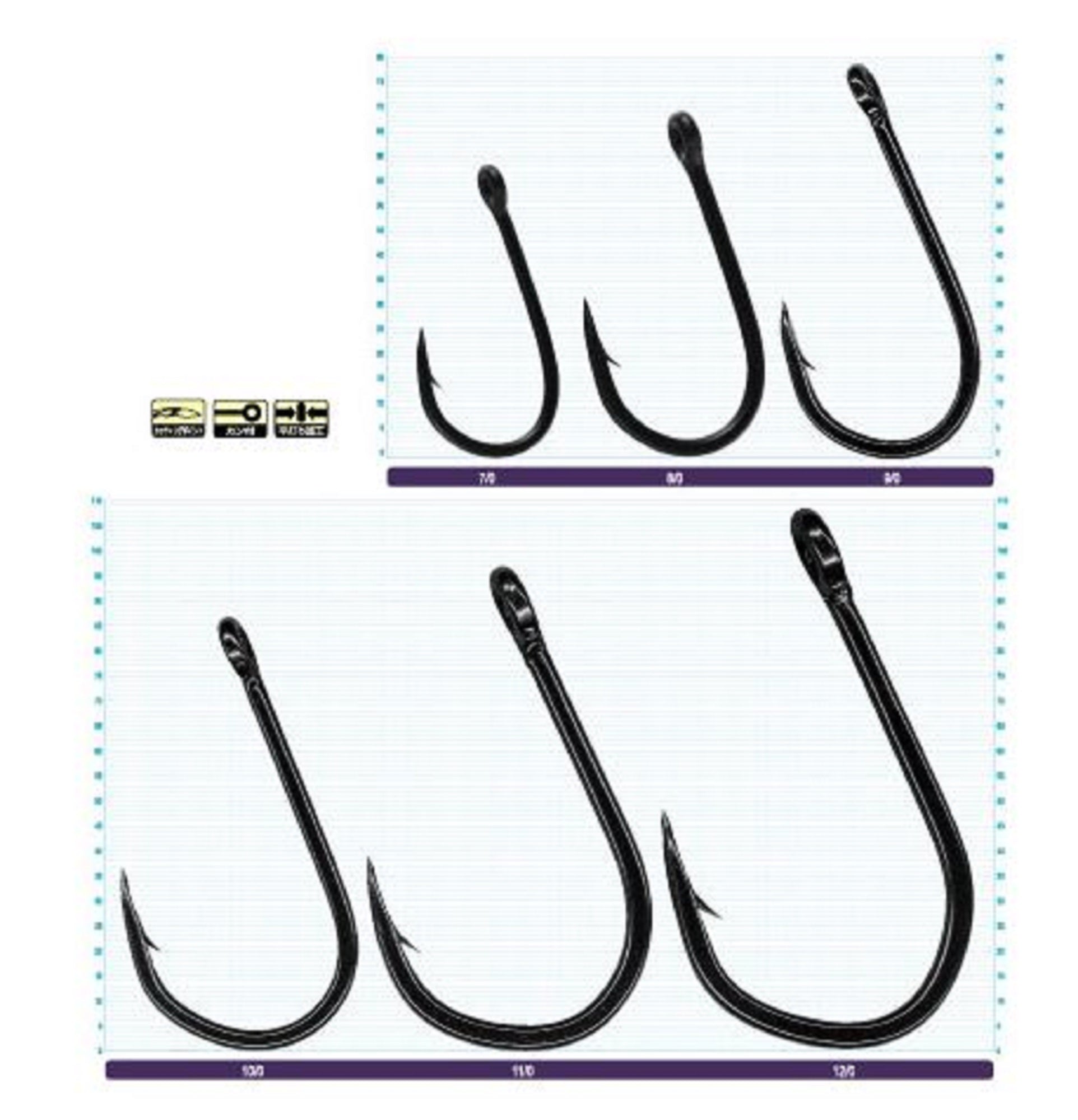 Owner 5134 Jobu Big Game Hook Size 10/0 (9728)