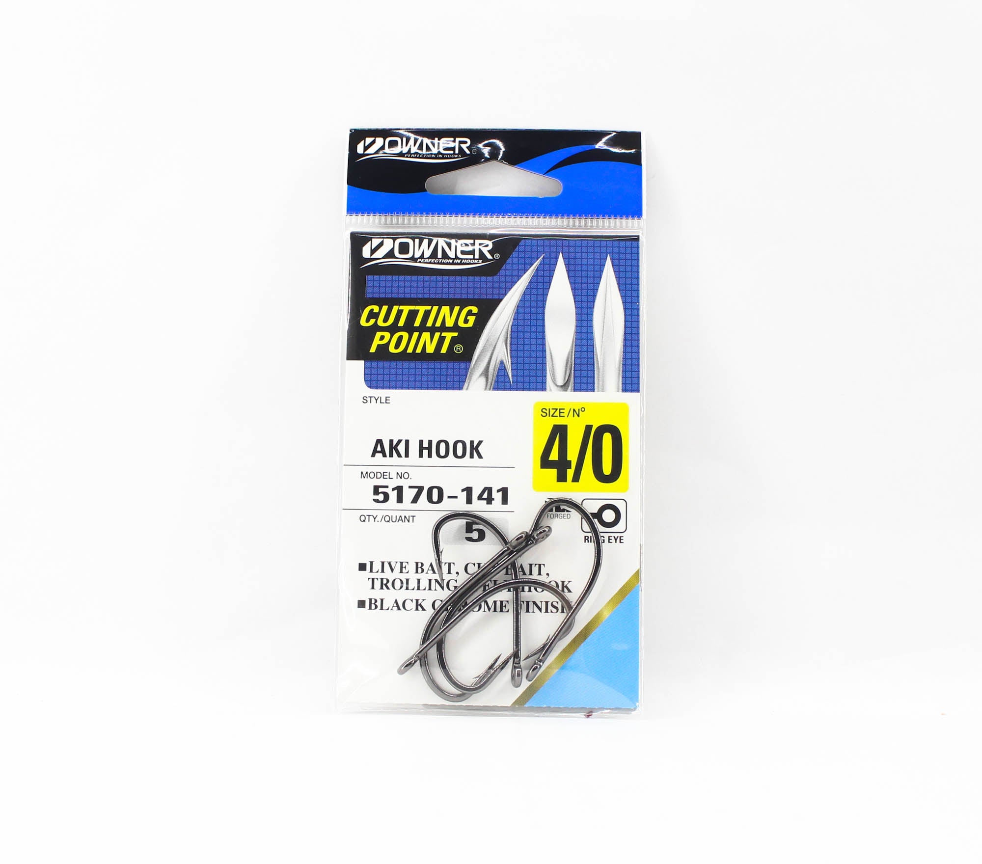 Owner 5170 Aki SW Special Hook Size 4/0 (9995)