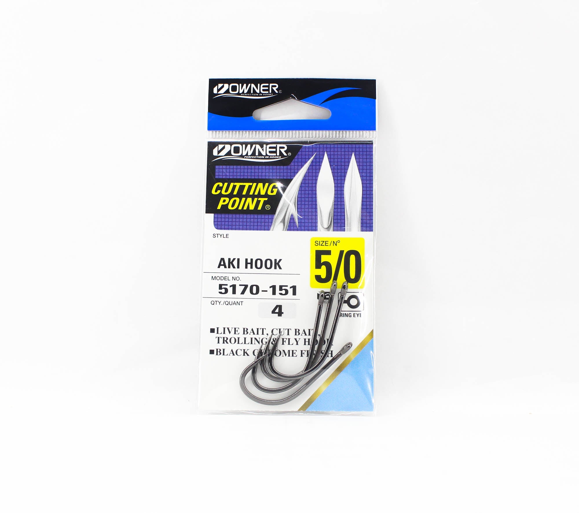 Owner 5170 Aki SW Special Hook Size 5/0 (0007)