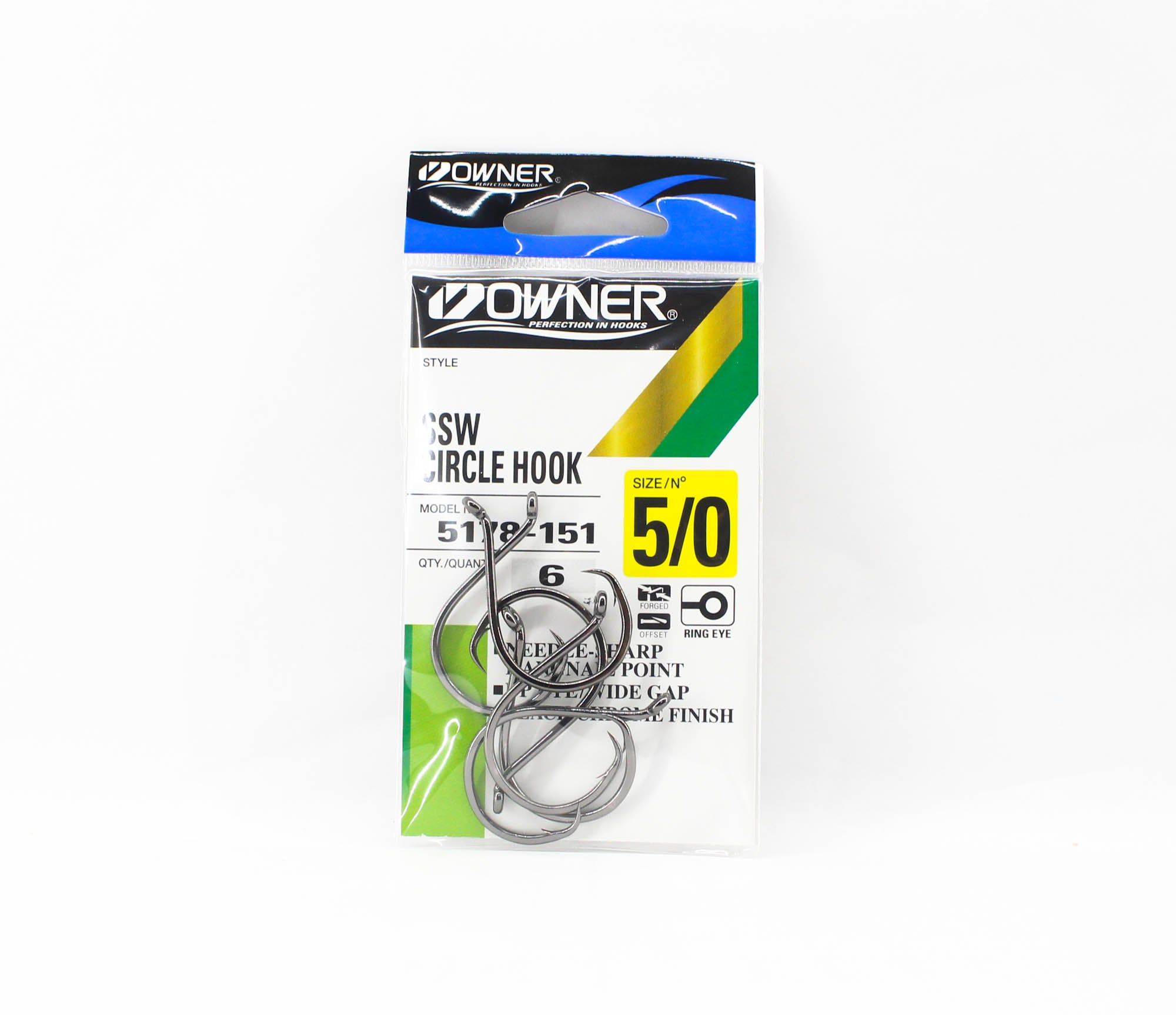 Owner 5178 SSW Circle Hook Size 5/0 (0113)