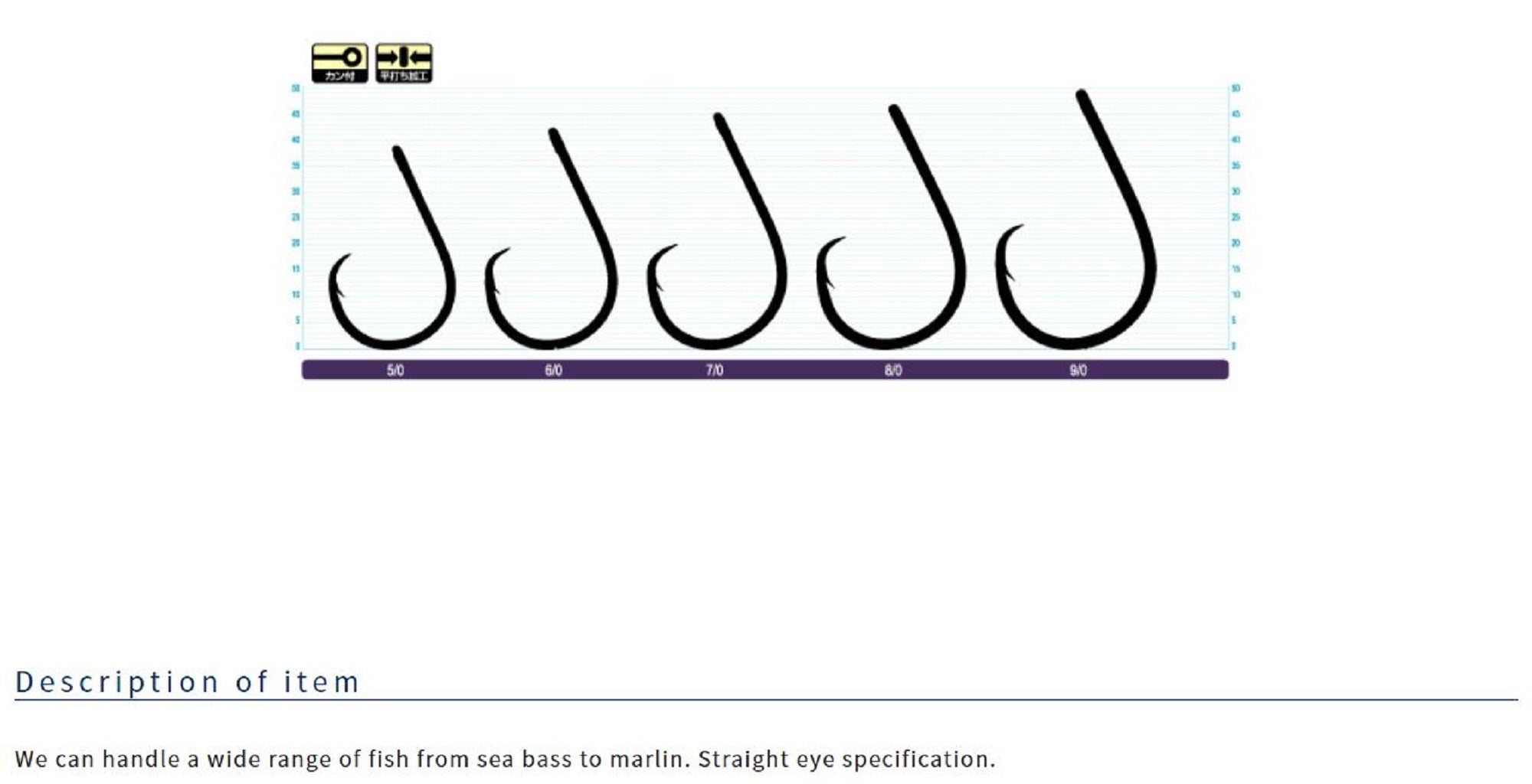 Owner 5179 SSW In Line Circle Hook Size 5/0 (0182)