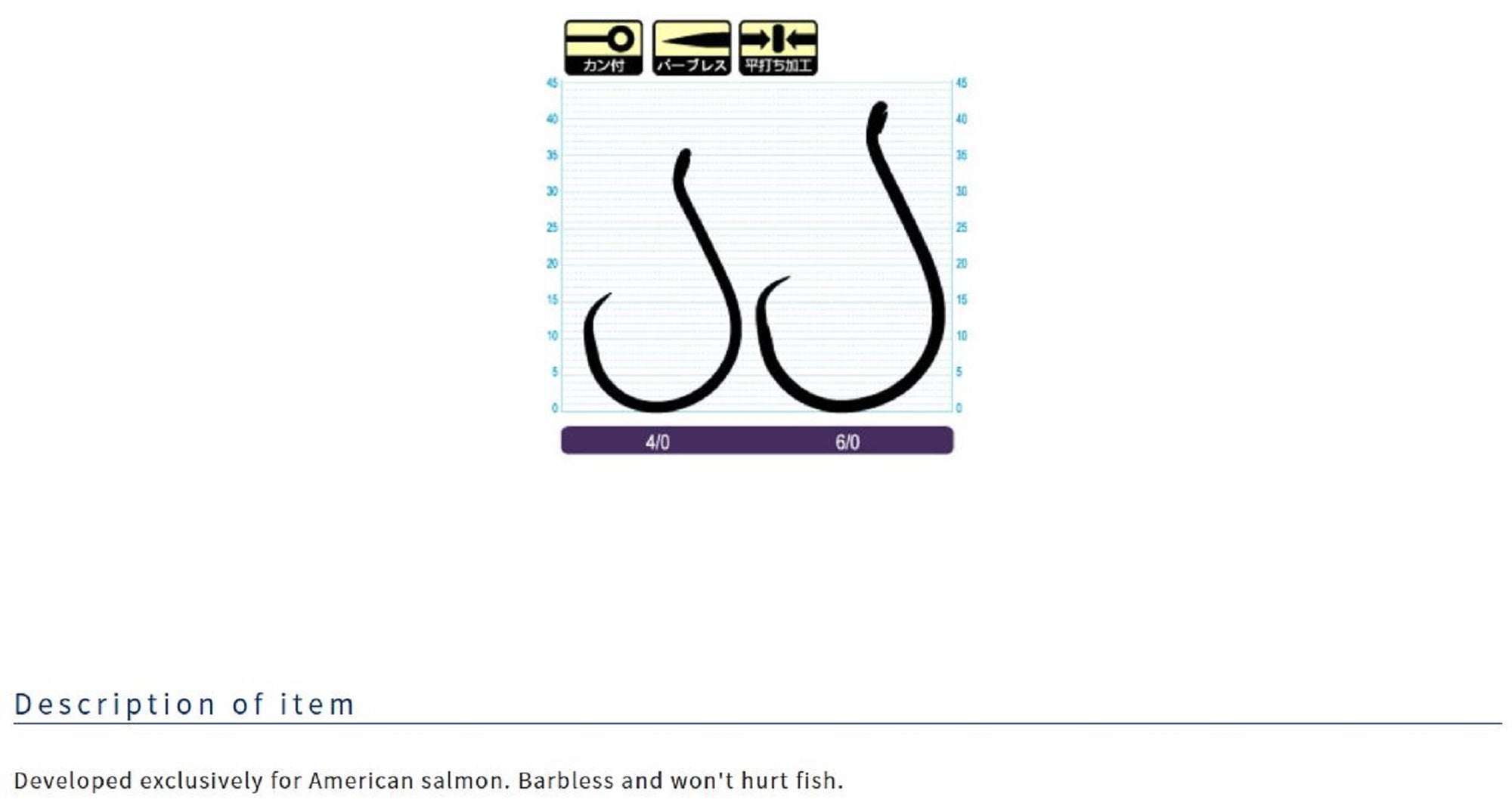 Owner 5176 SSW Circle Hook Barbless Size 6/0 (1516)