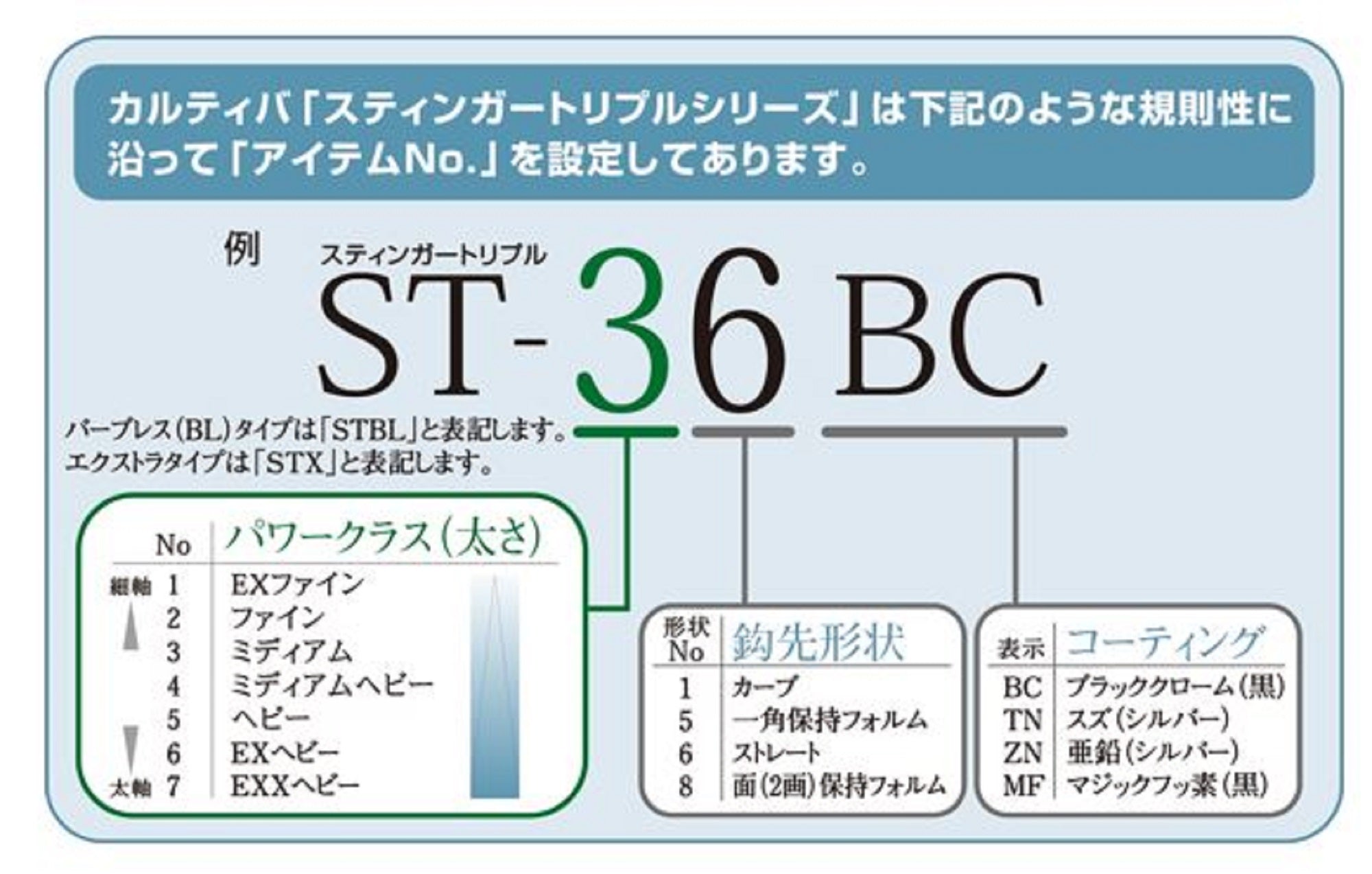 Owner ST-36 BC Treble Hook Black Size 2 (8546)