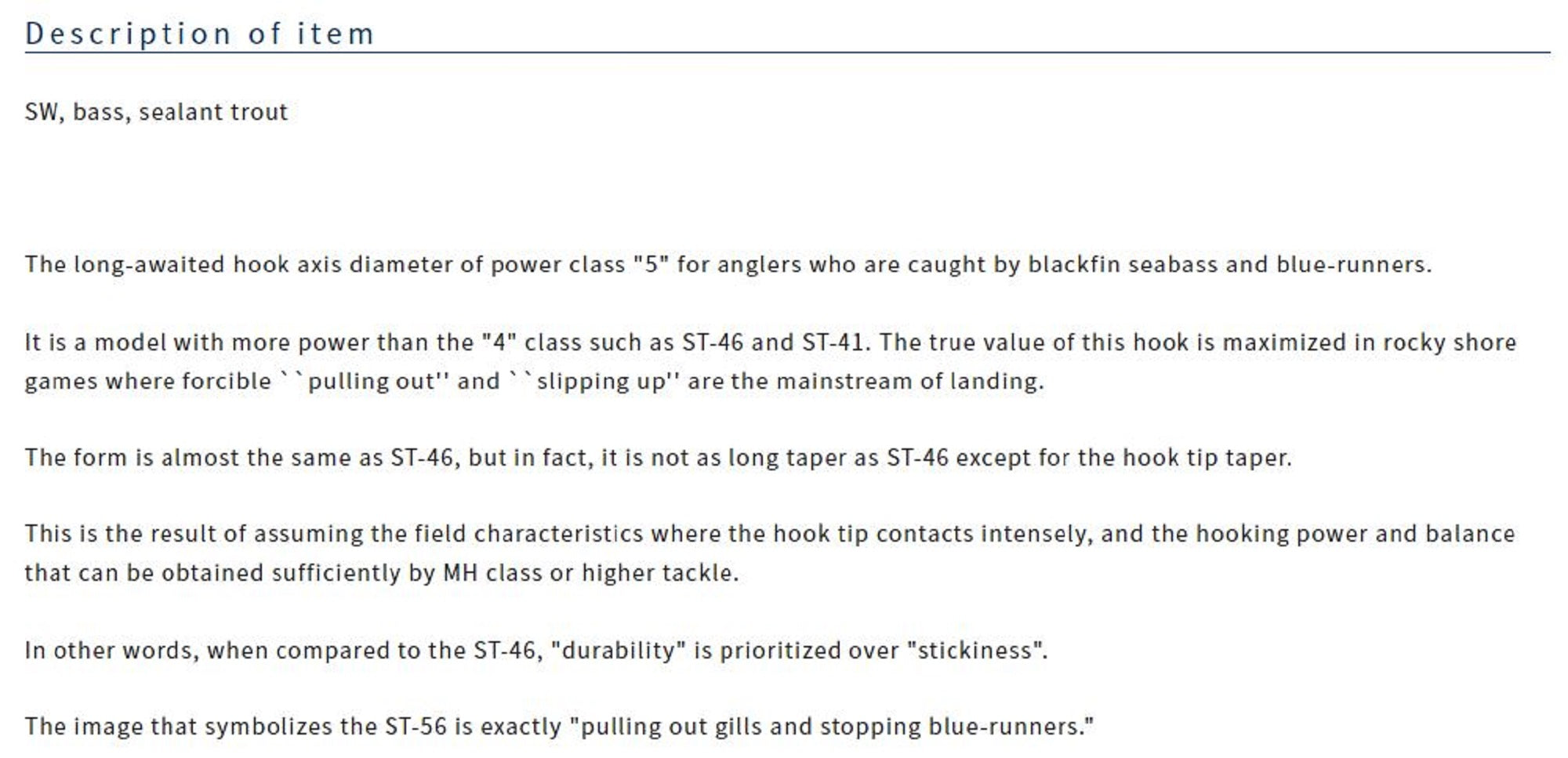 Owner ST-56 TN 3X Treble Hook Heavy Duty Size 2/0 (9192)