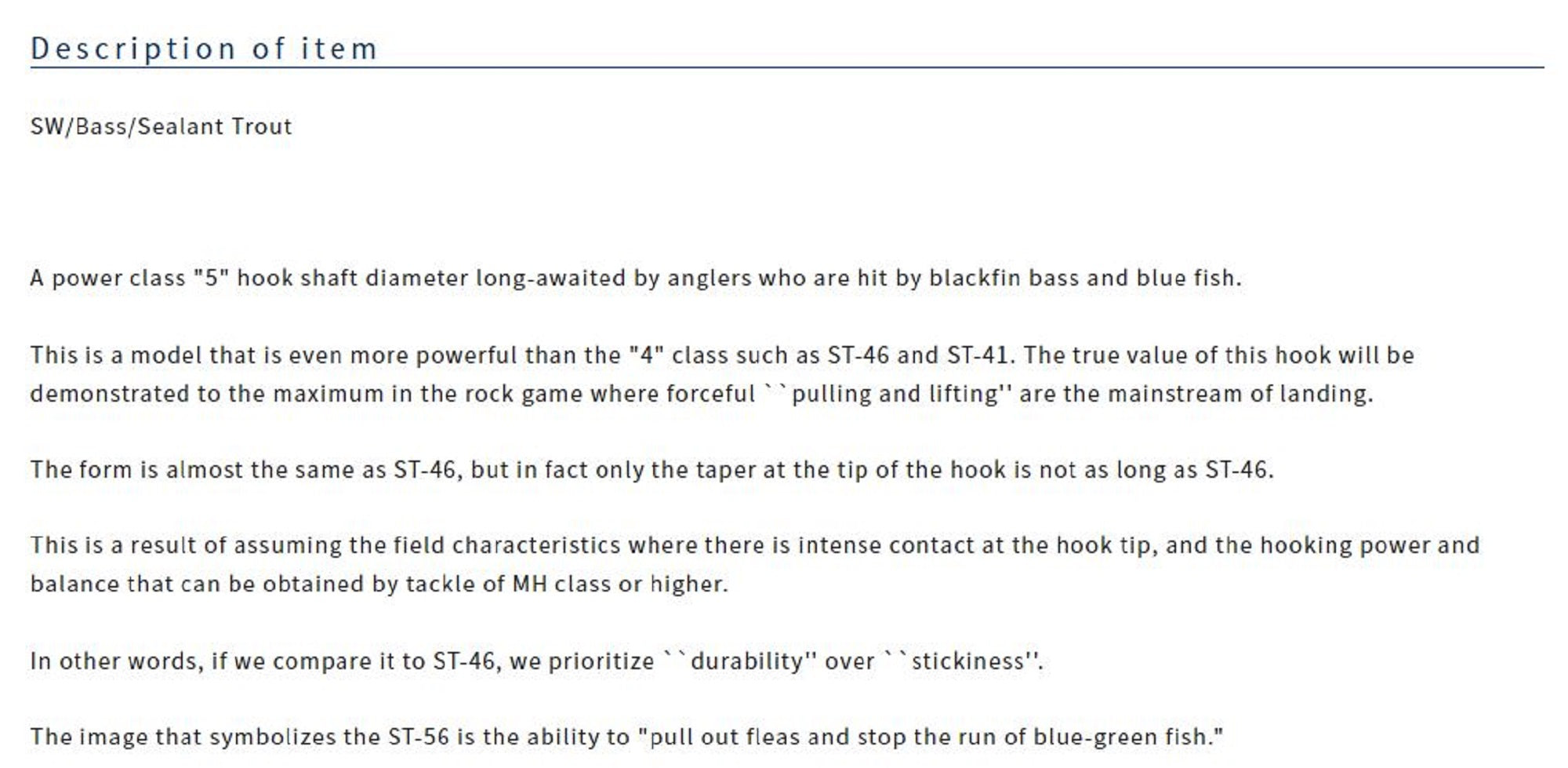 Owner ST-56 TN 3X Treble Hook Heavy Duty Size 3/0 (9208)