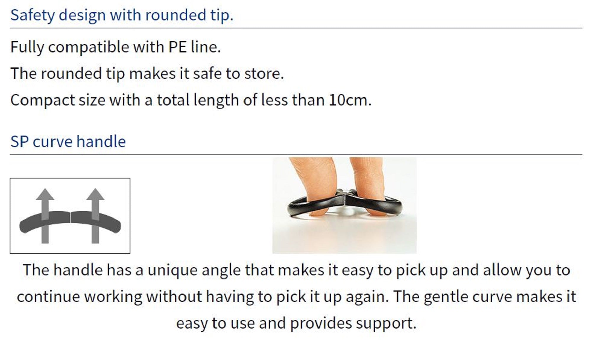 Snow Peak Carp AC-008 Scissors P.E Line 90mm 15 grams (3714)