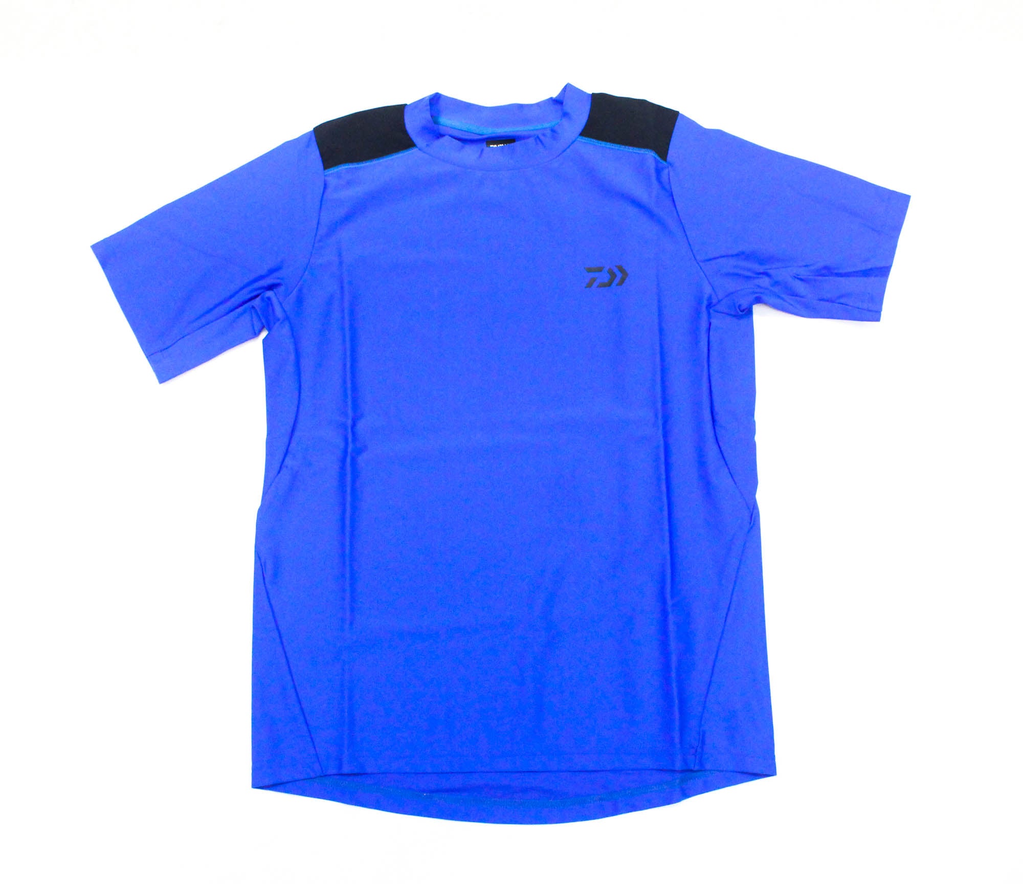 Sale Daiwa DE-6107 T Shirt Short Sleeve Quick Dry Blue Size L 110648