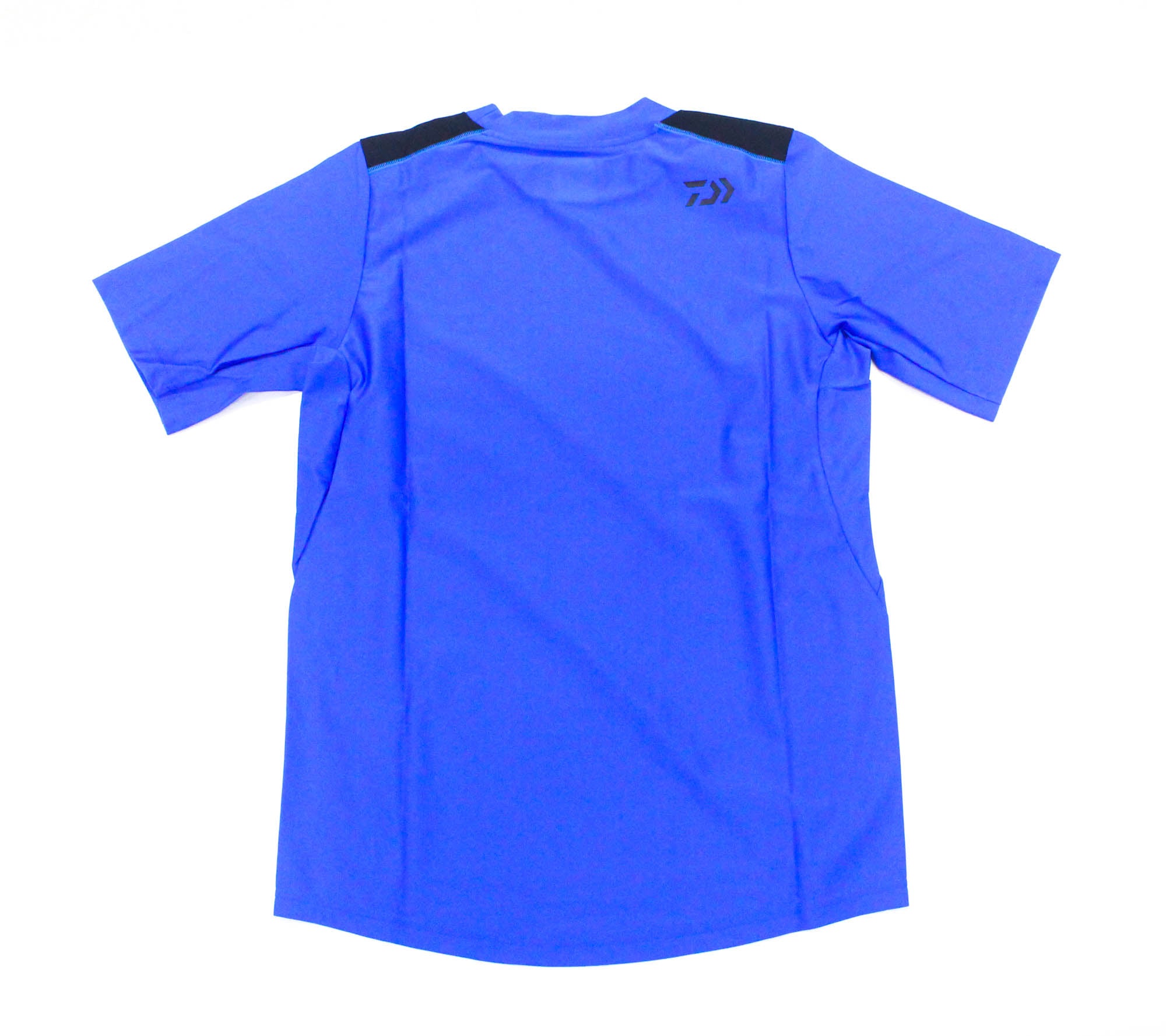 Sale Daiwa DE-6107 T Shirt Short Sleeve Quick Dry Blue Size L 110648