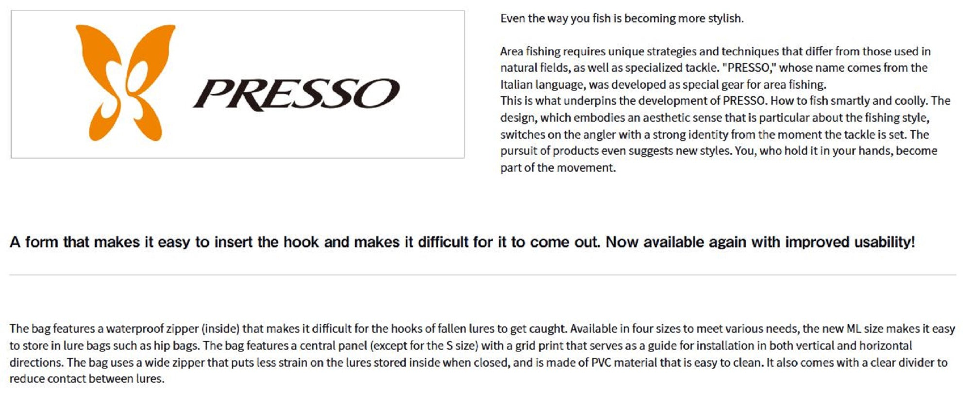 Daiwa Presso Spoon Wallet Size M 9 x 18 x 4 mm Black (0355)