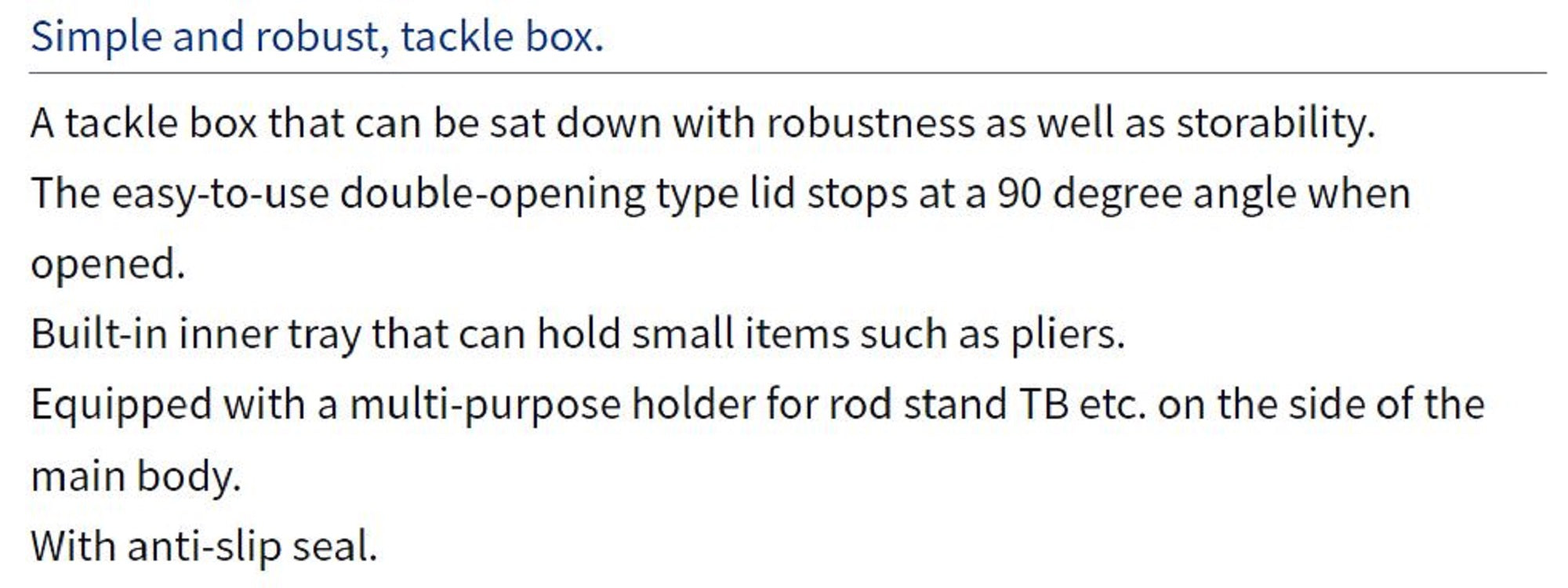 Daiwa TB-5000 Bucket Mouth (440 x 293 x 293 mm) Red Fang (3208)