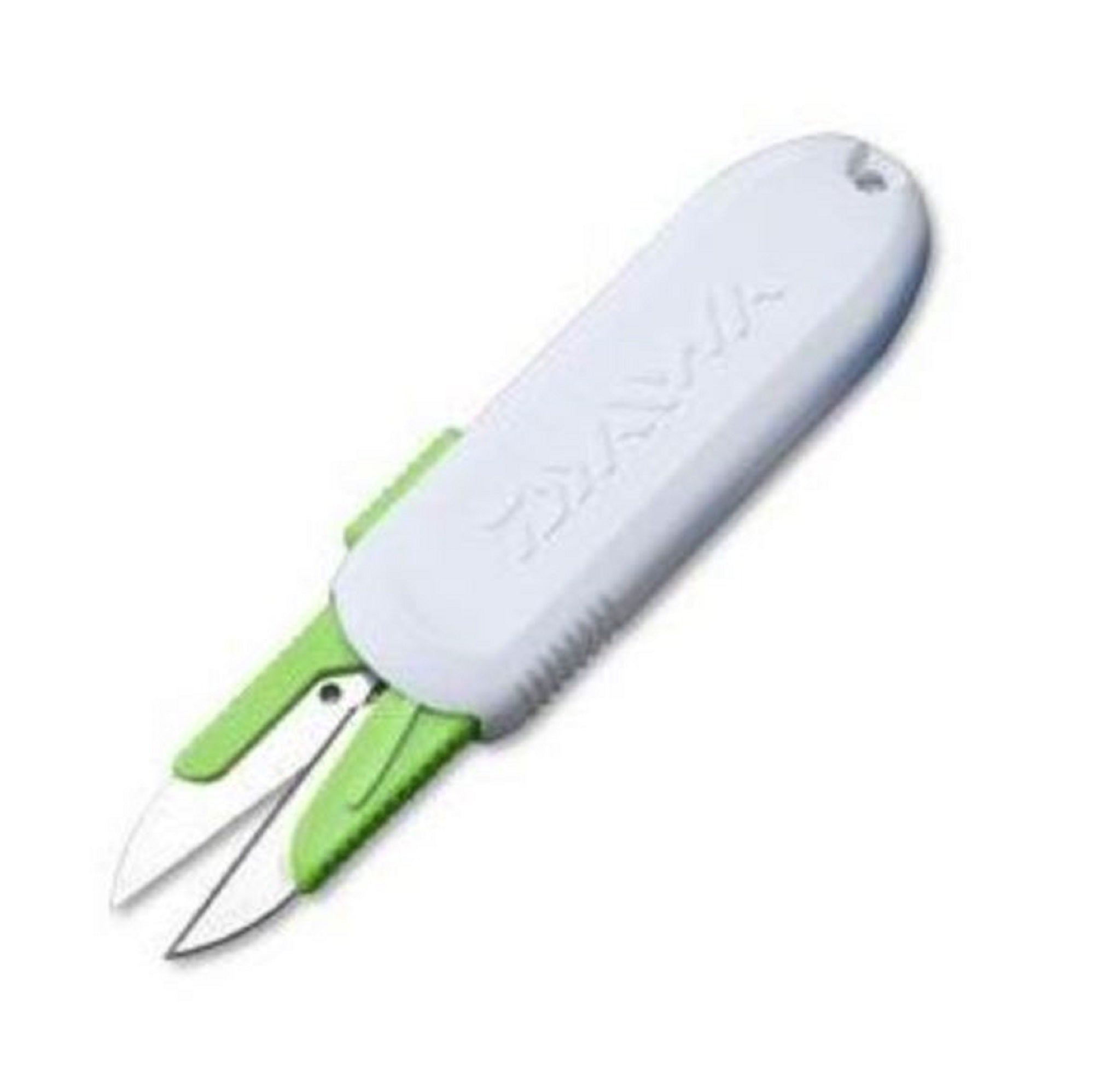 Daiwa Line Cutter Retractable Scissors Chibi Chokkin White (5948)