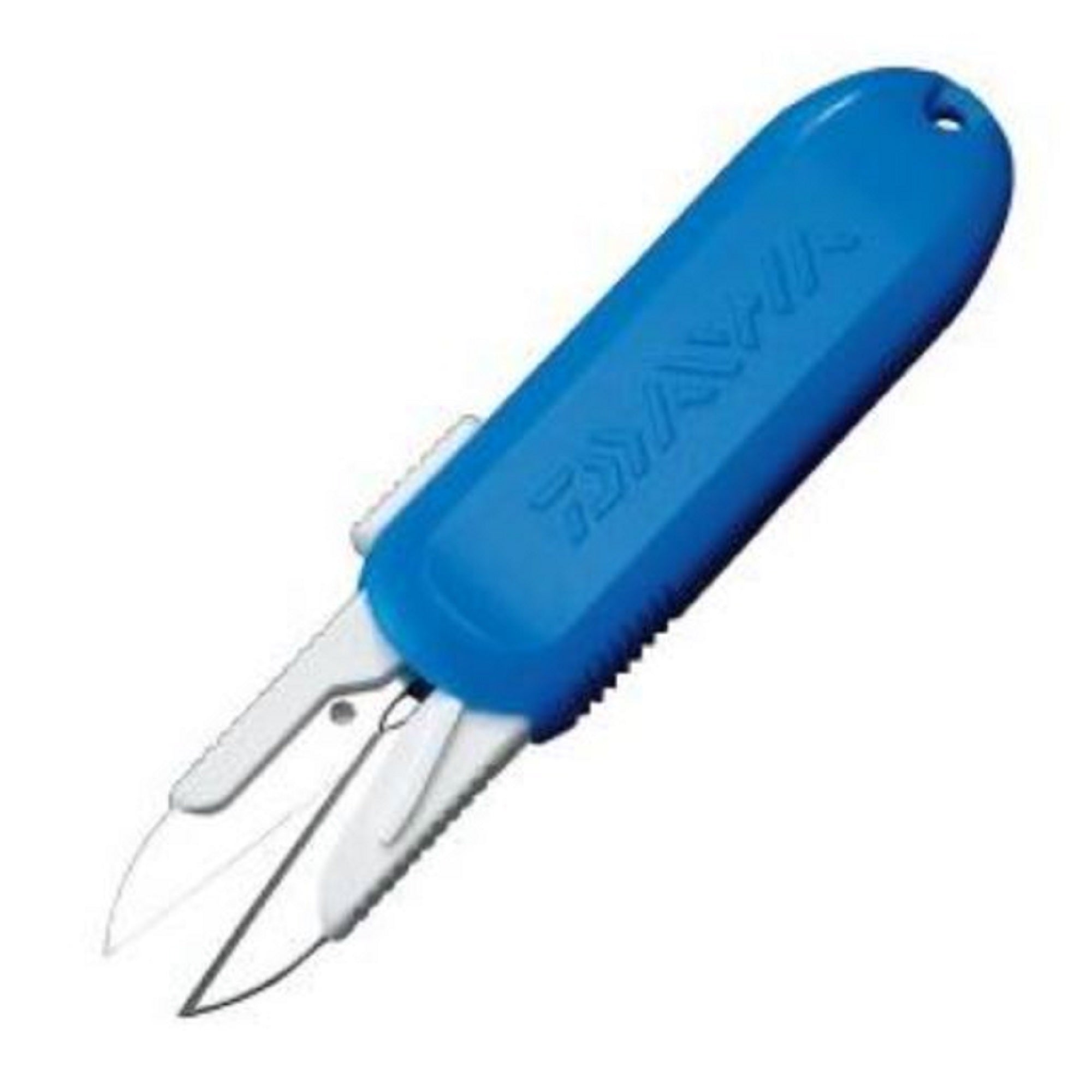 Daiwa Line Cutter Retractable Scissors Chibi Chokkin Blue (5955)