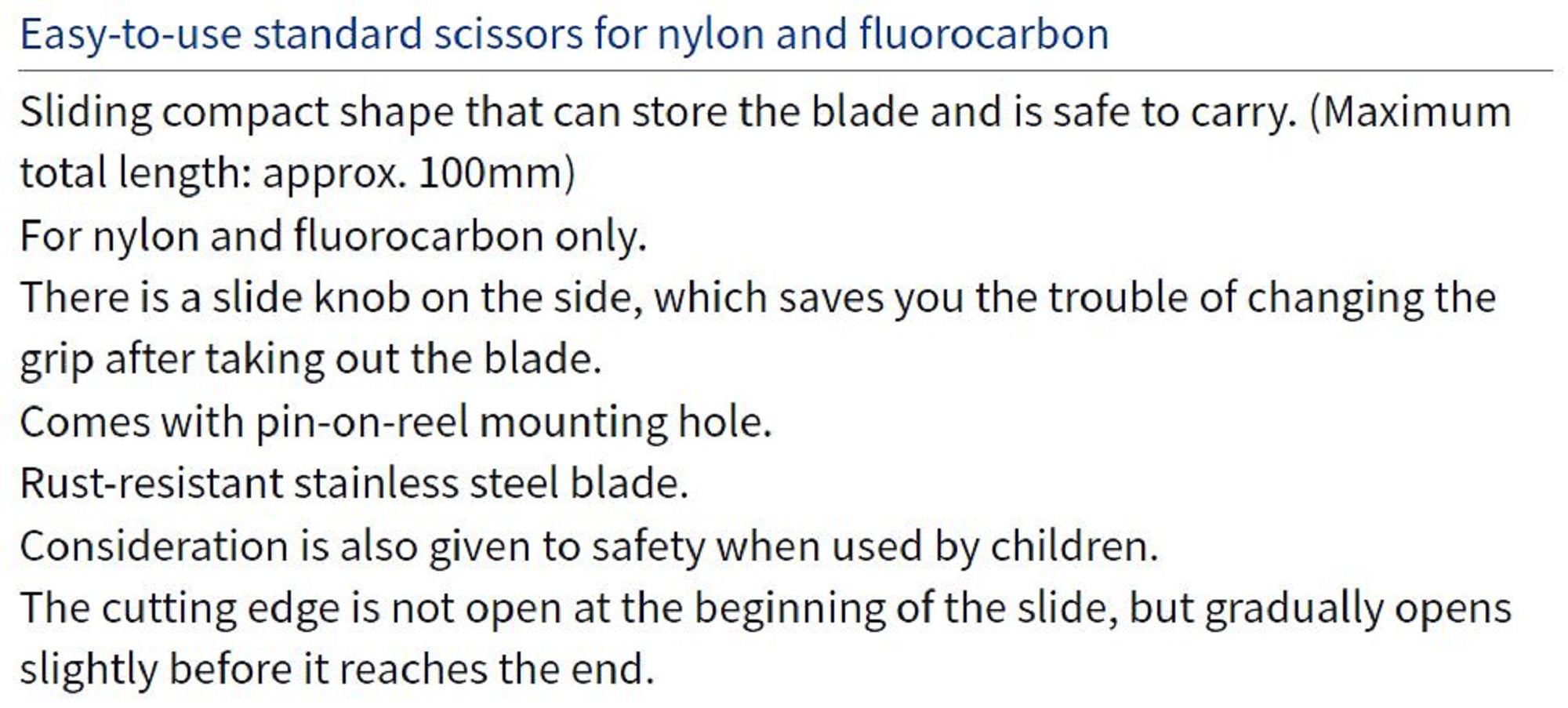 Daiwa Line Cutter Retractable Scissors Chibi Chokkin Pink (6013)