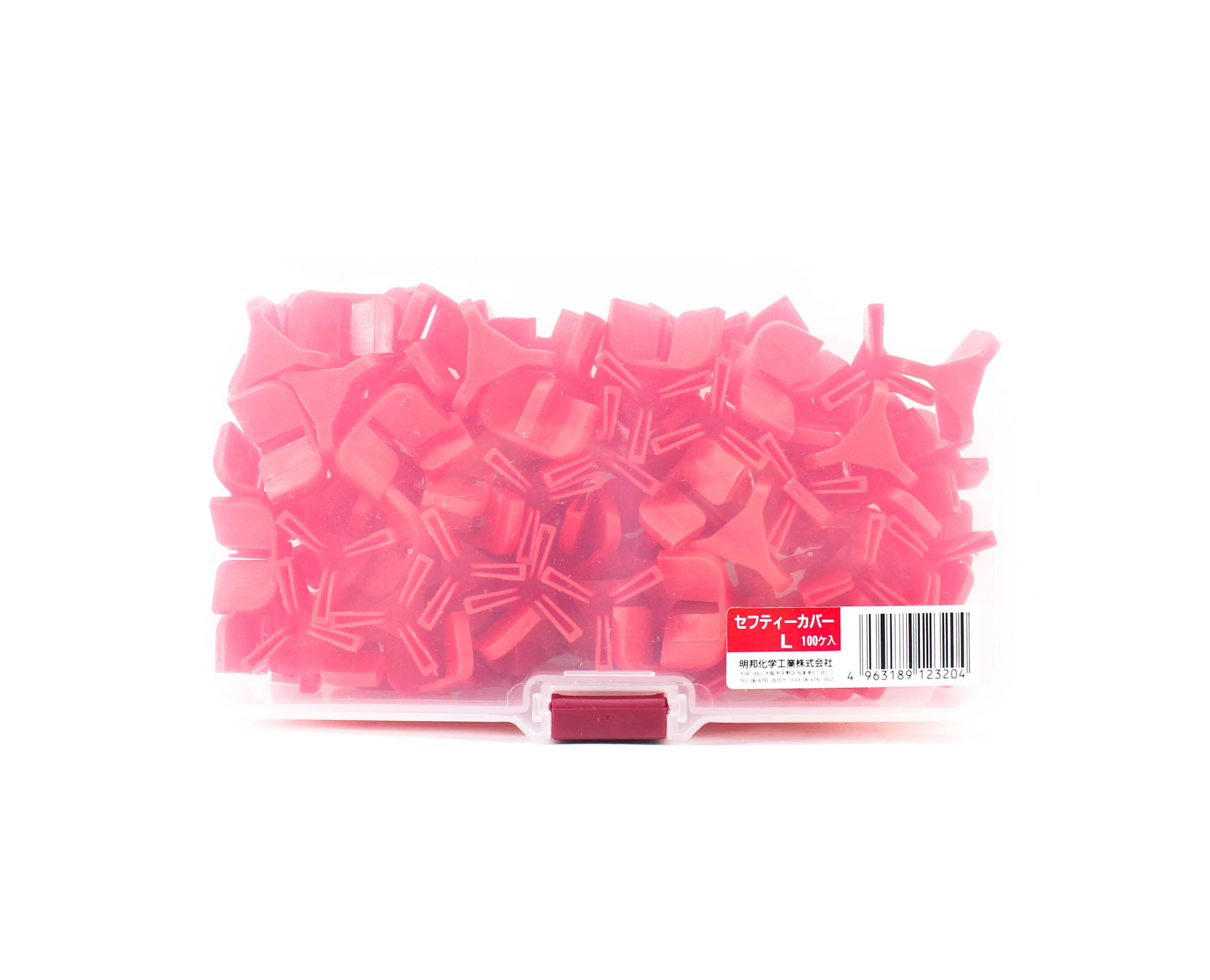 Meiho Safety Cover 100 pieces Hook Size L 2-6 (3204)