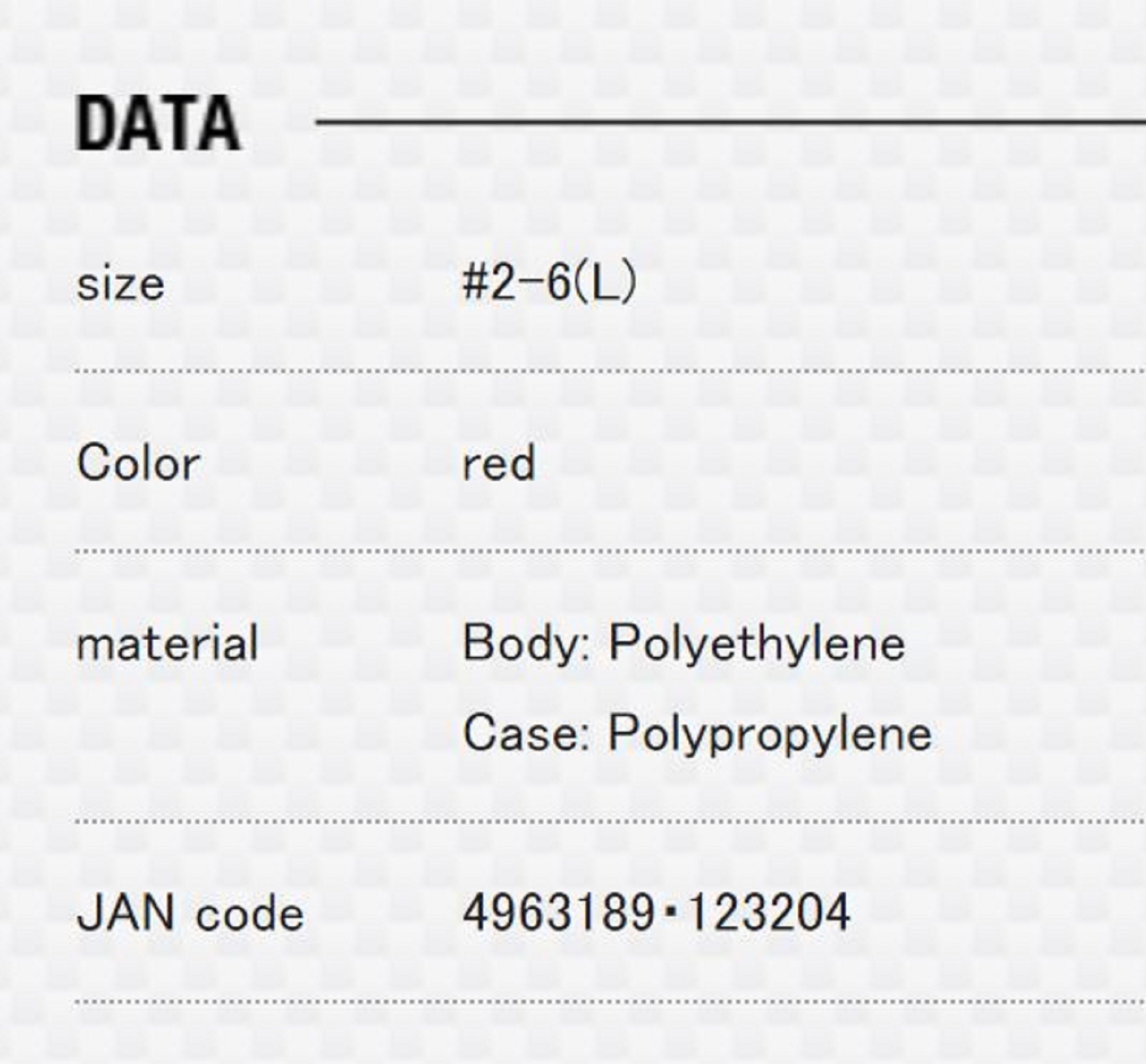 Meiho Safety Cover 100 pieces Hook Size L 2-6 (3204)