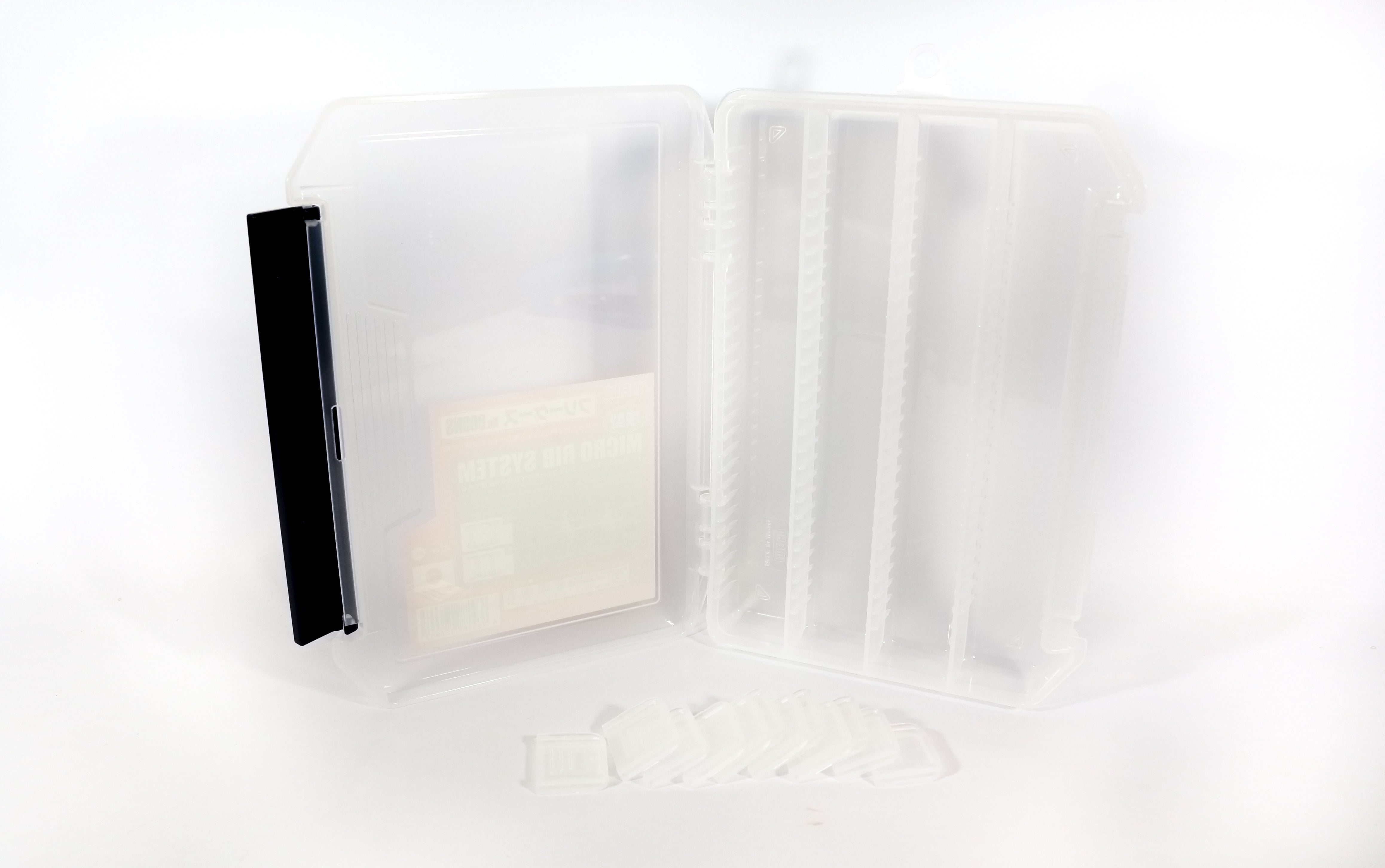 Meiho Micro Ribbed System 800NS (205 x 147 x 28 mm) Clear (6663)
