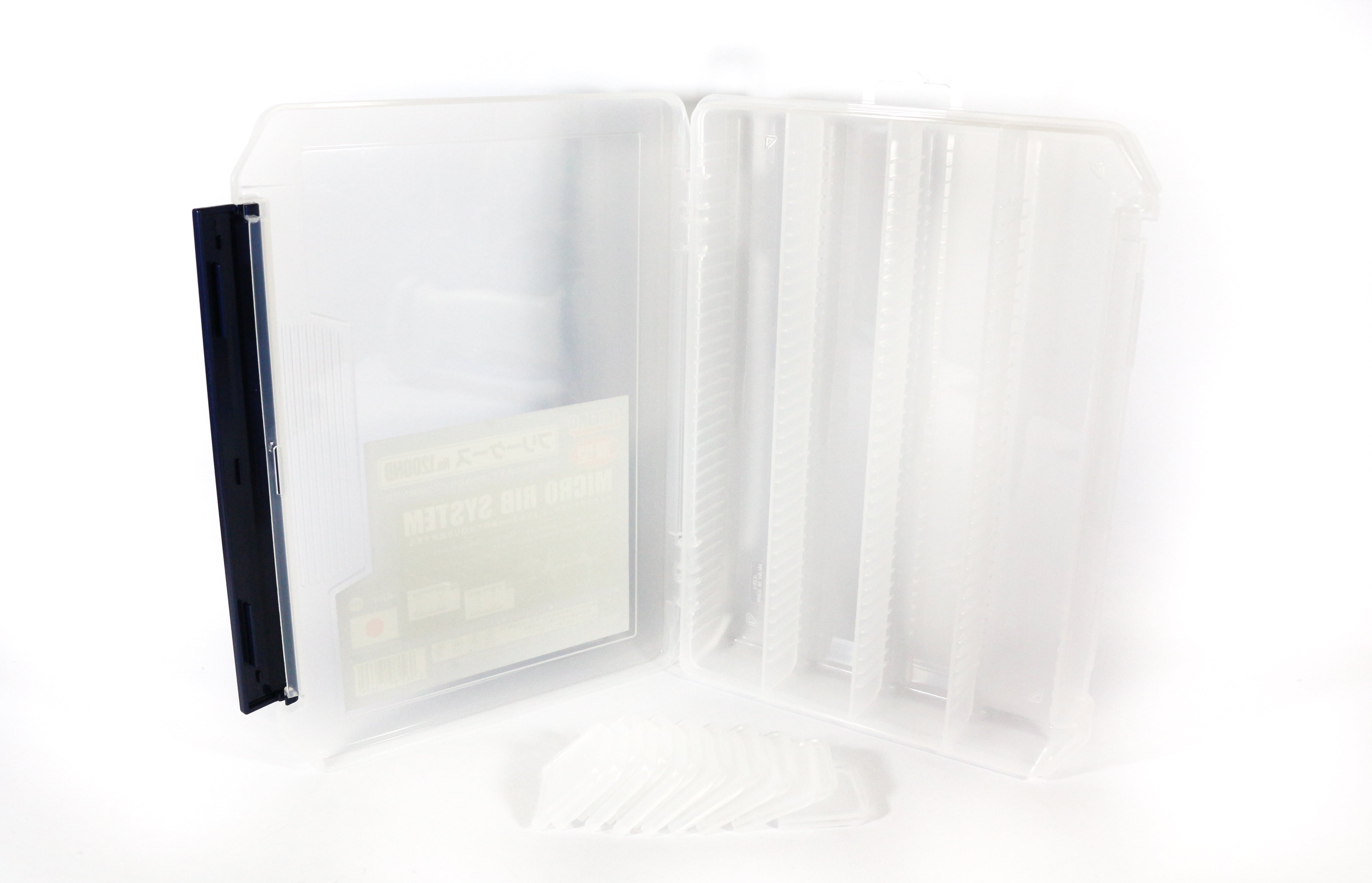Meiho Micro Ribbed System 1200ND (255 x 190 x 40 mm) Clear (6694)