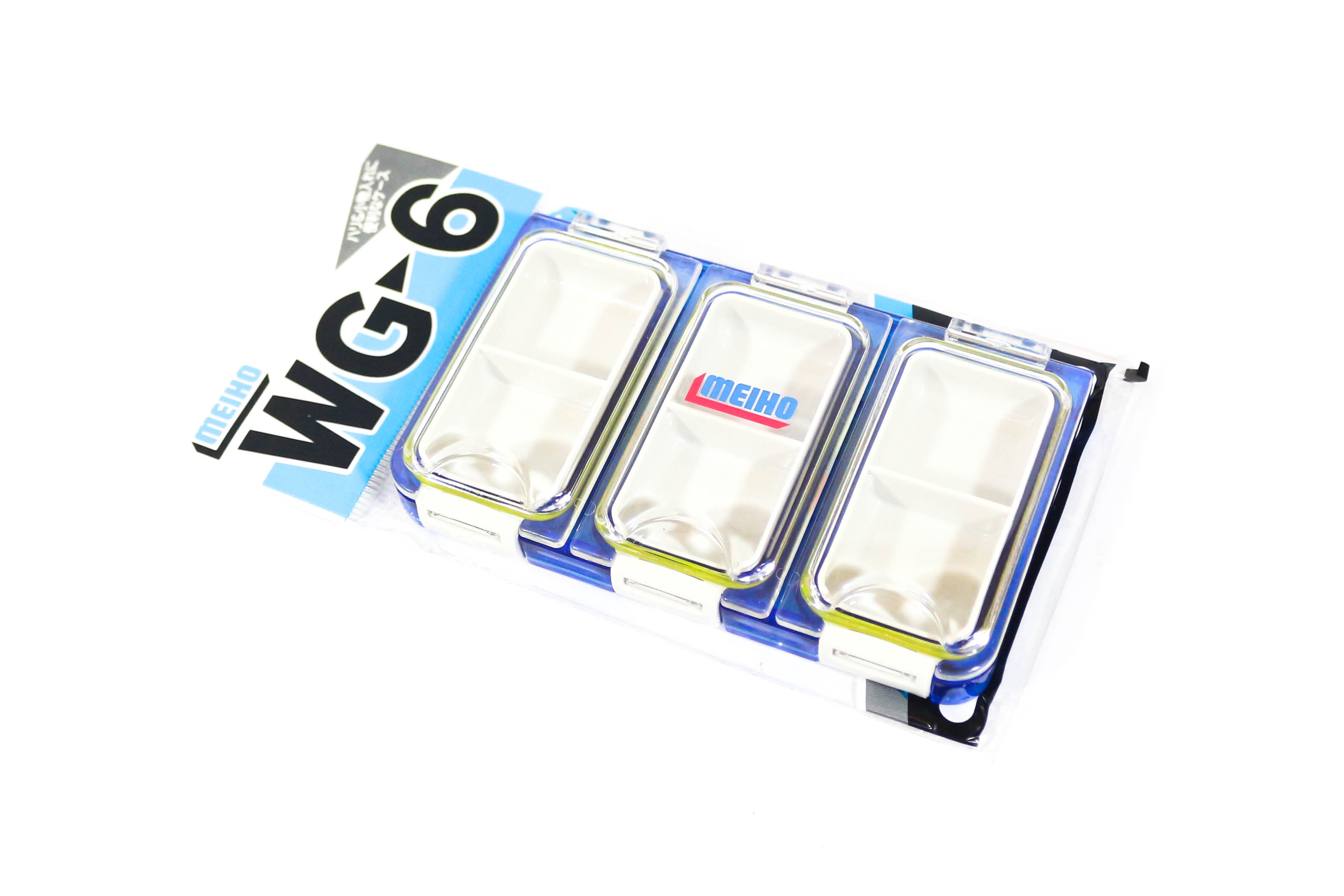 Meiho WG-6 Waterproof Parts Case (115 x 73 x 18 mm) Blue (6785)