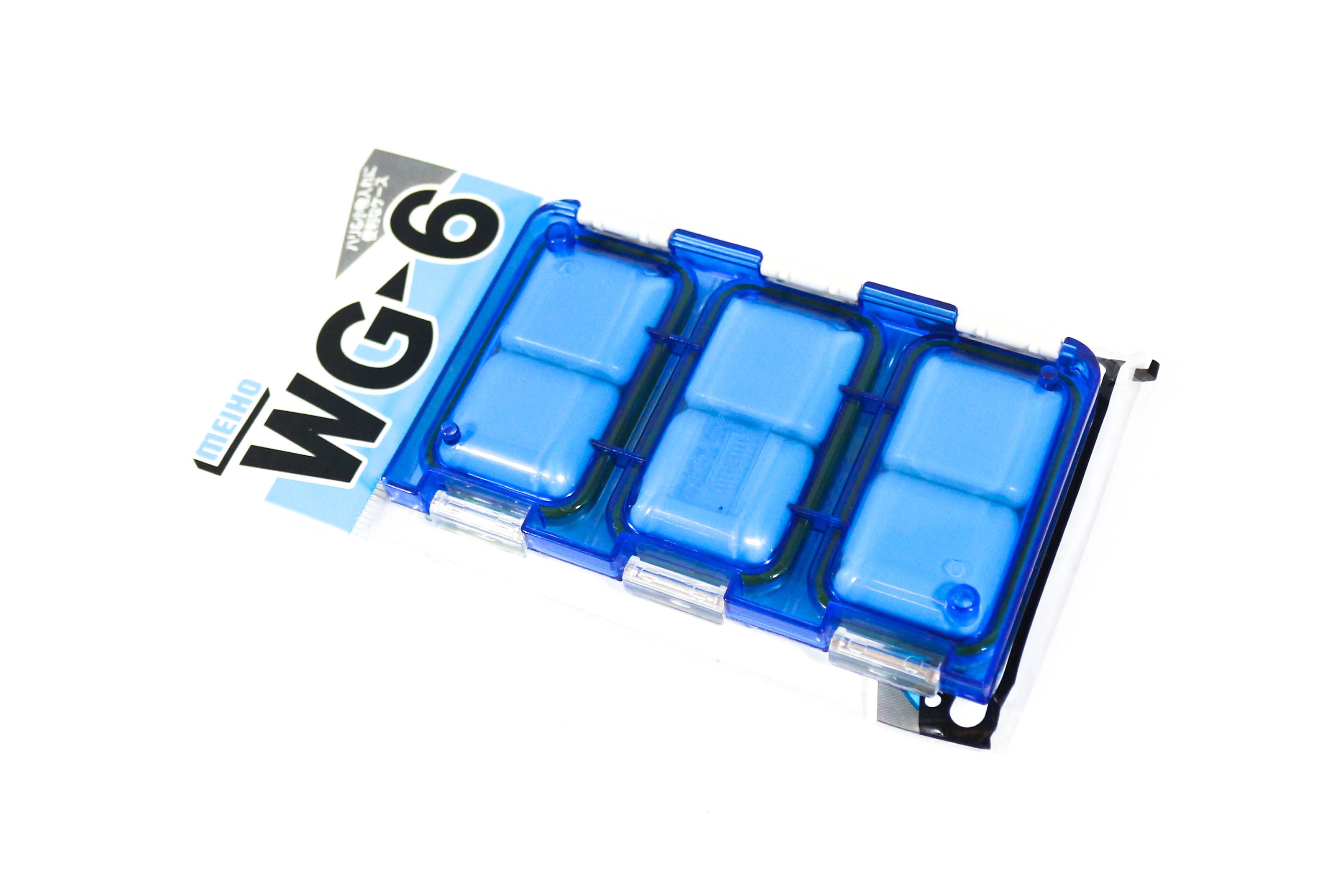 Meiho WG-6 Waterproof Parts Case (115 x 73 x 18 mm) Blue (6785)