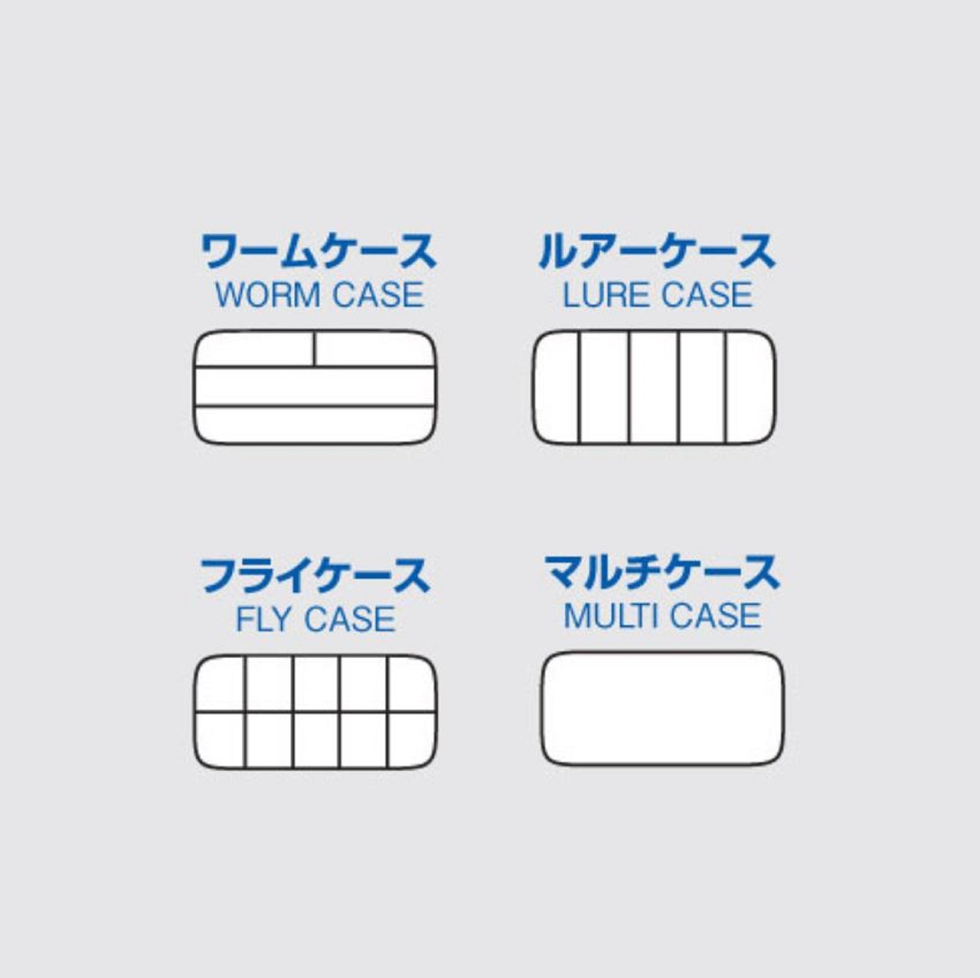 Meiho Utility Case Lure SS (103 x 73 x 23 mm) Clear (4734)