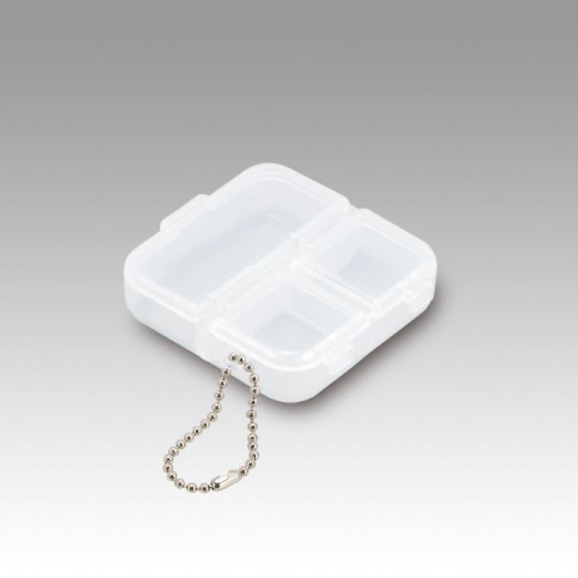 Meiho 3-Koma Small Case (66 x 66 x 18 mm) Clear (4772)
