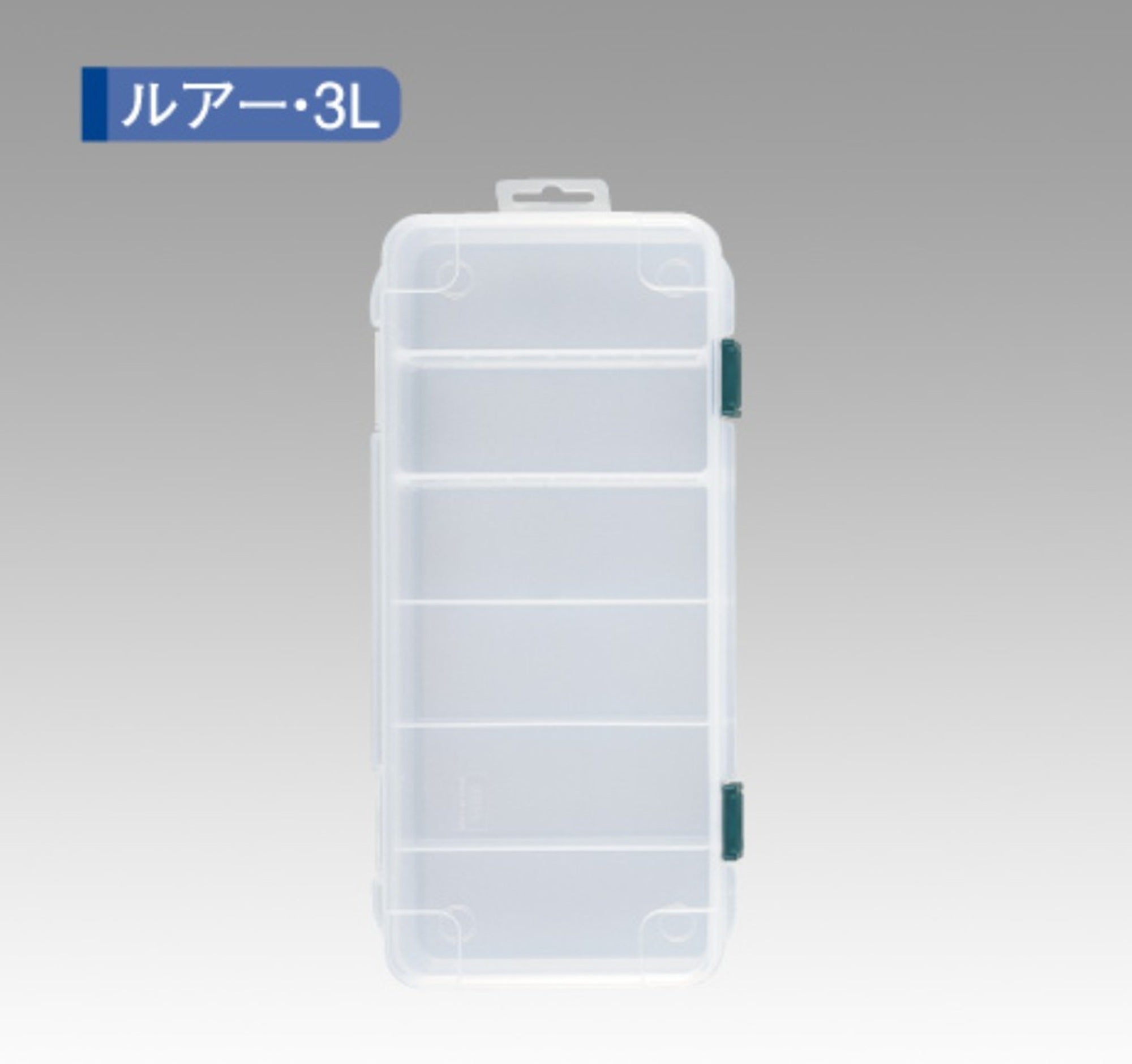 Meiho Lure Case 3L (275 x 131 x 45 mm) Clear (4932)