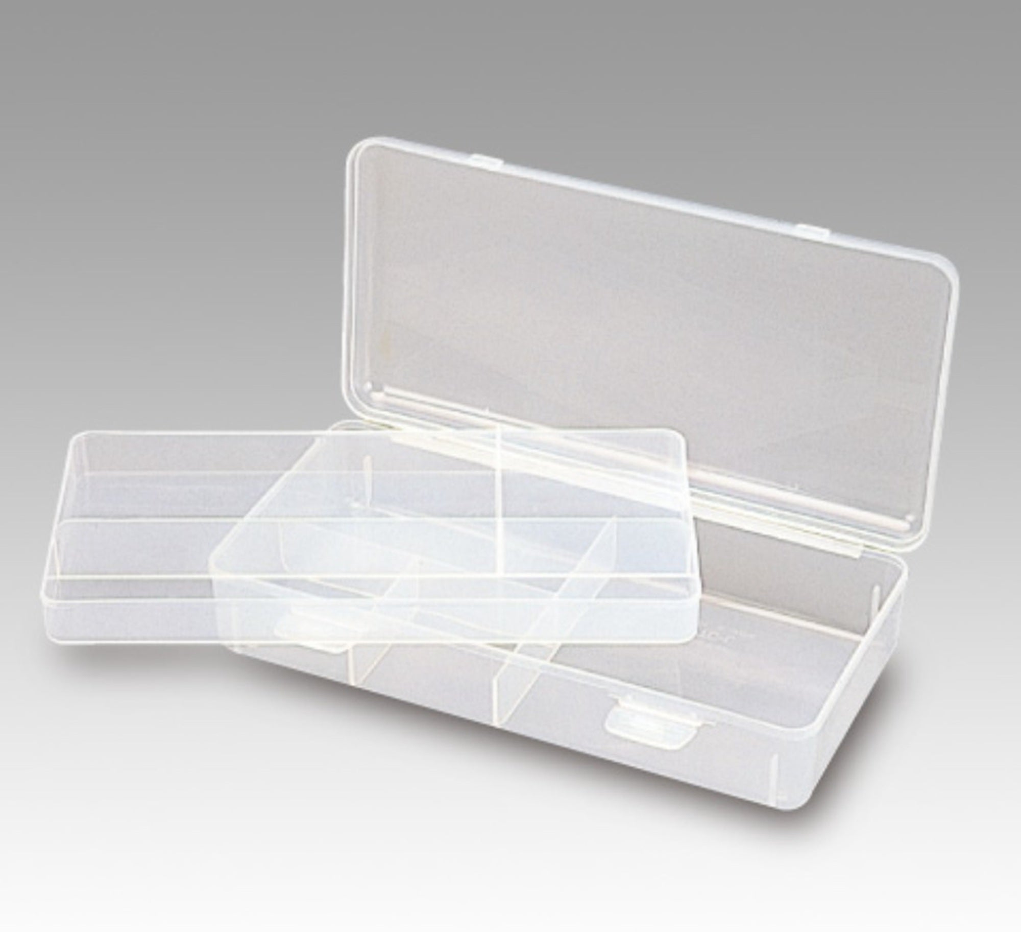 Meiho Tackle Case L (255 x 135 x 60 mm) Clear (0356)