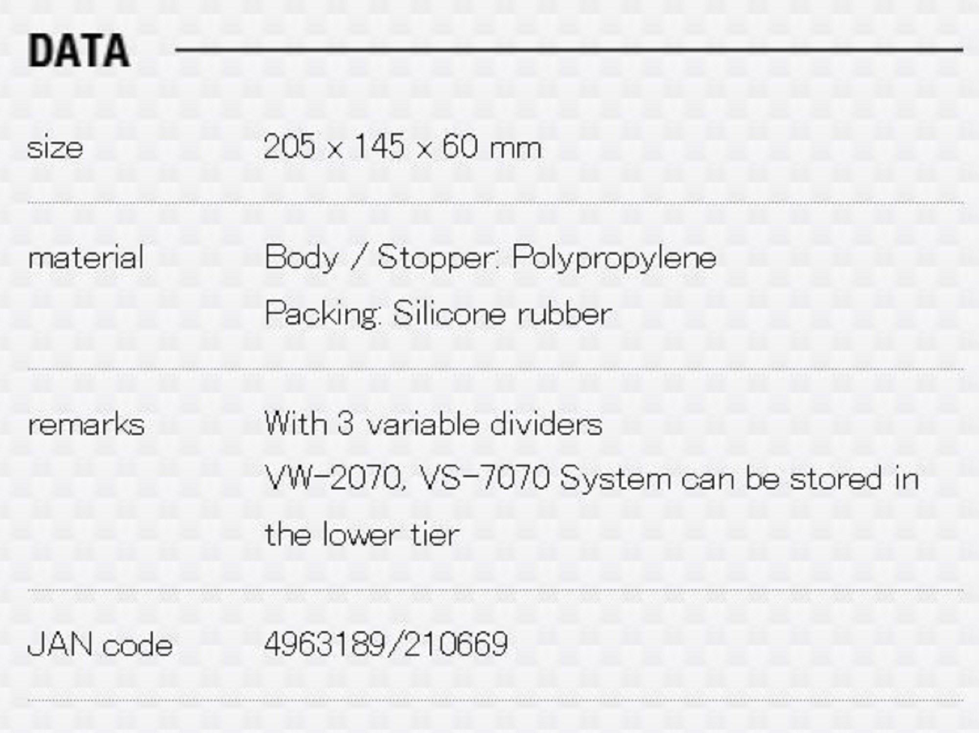 Meiho Water Guard 800 (205 x 145 x 60 mm) (0669)