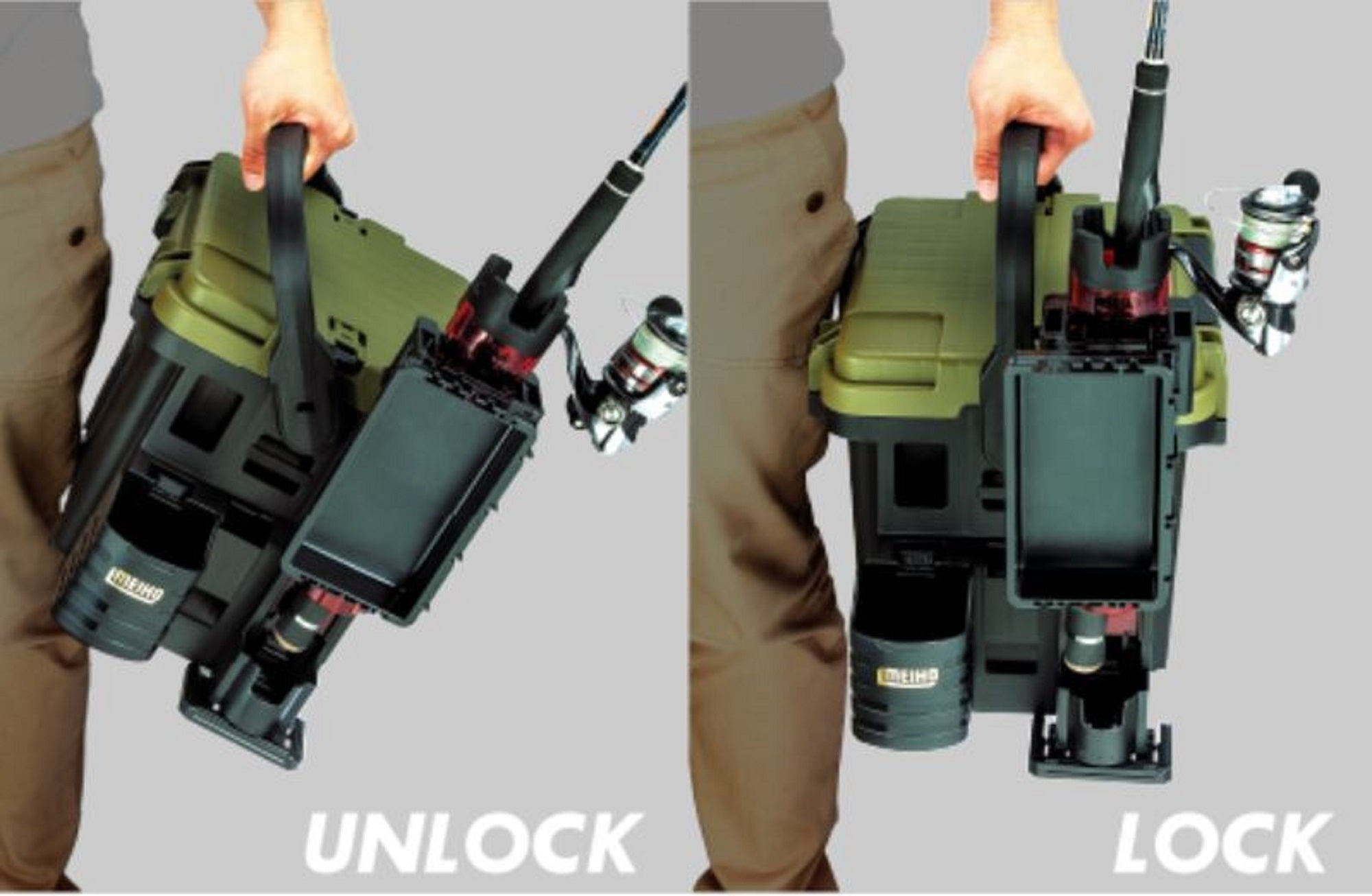 Meiho VS-7080 (375 x 293 x 275 mm) Green (4919)