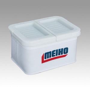 Meiho EVA Bait Box BM-L White 150×120×80mm Meiho EVA Bait Box BM-L White 150×120×80mm