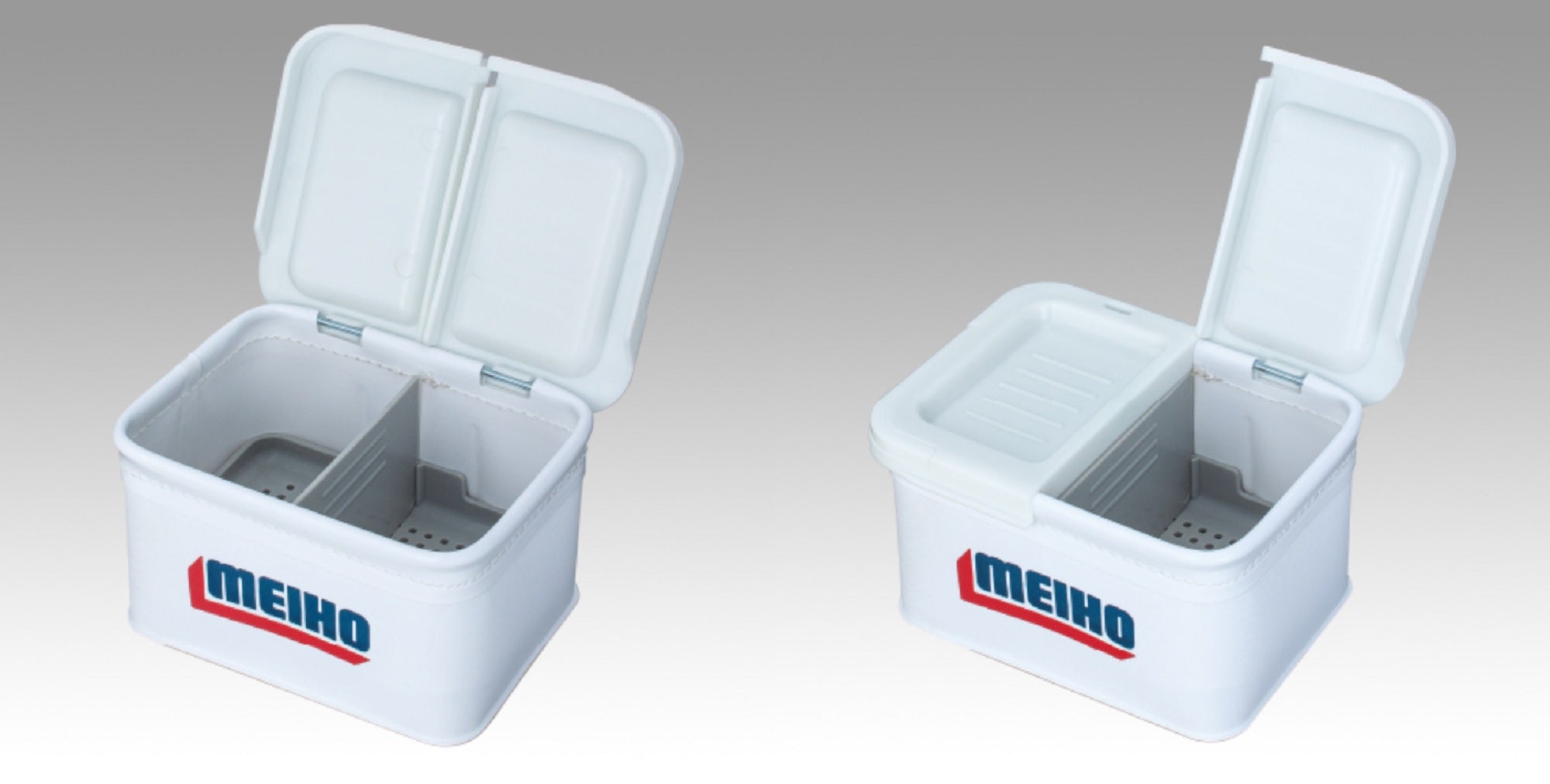Meiho Bait Box EVA BM-L (150 x 120 x 80 mm) White (5470)