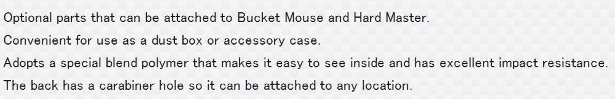 Meiho BM 100 Parts Case (100 x 93 x 100 mm) Clear (1448)