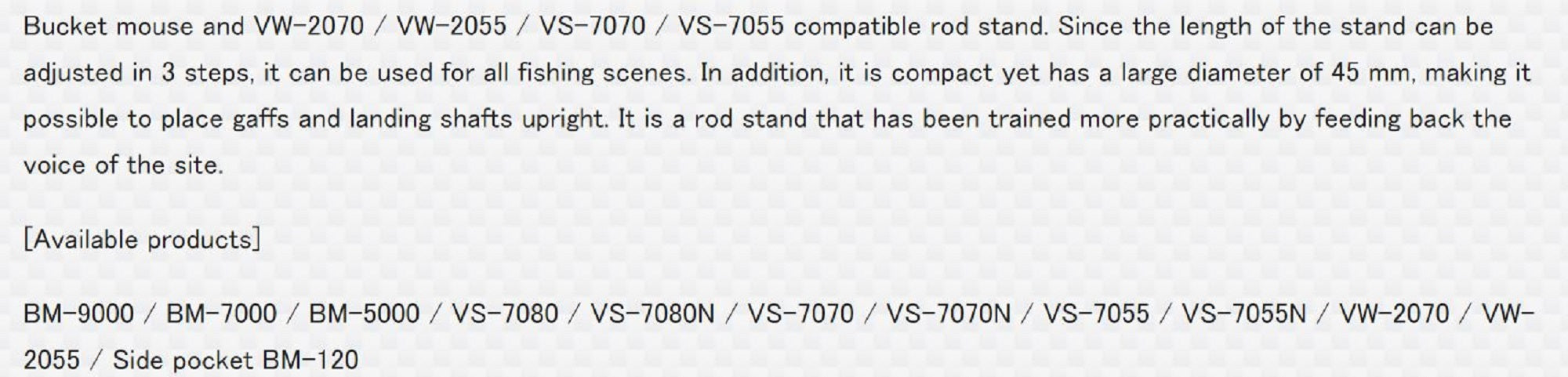 Meiho BM-280 Rod-Holder (62 x 70 x 316 mm) Red (2432)