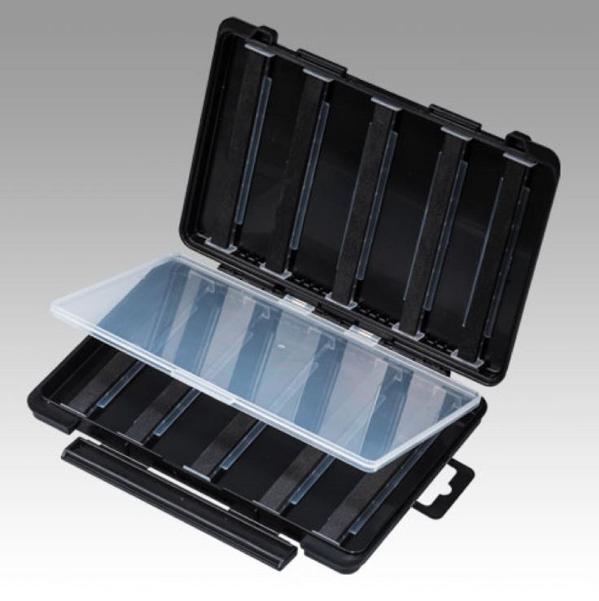 Meiho Free Board Case 3010A 205 x 145 x 24mm Spoon Black (6553)