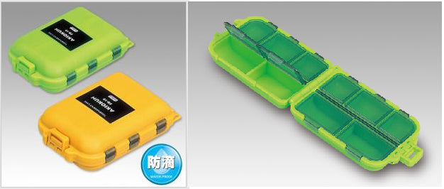 Meiho FB-10 Akiokun Parts Case (97 x 65 x 30 mm) Green (1228)