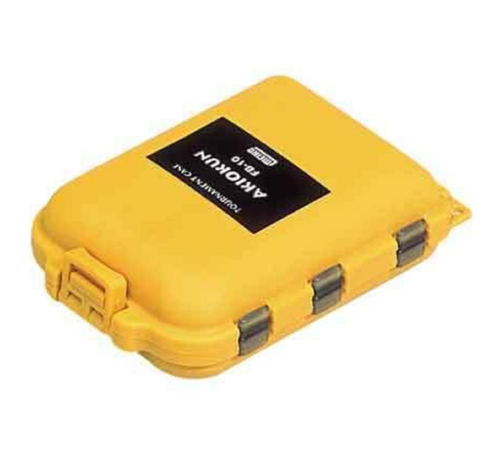 Meiho FB-10 Akiokun Parts Case (97 x 65 x 30 mm) Yellow (1235)