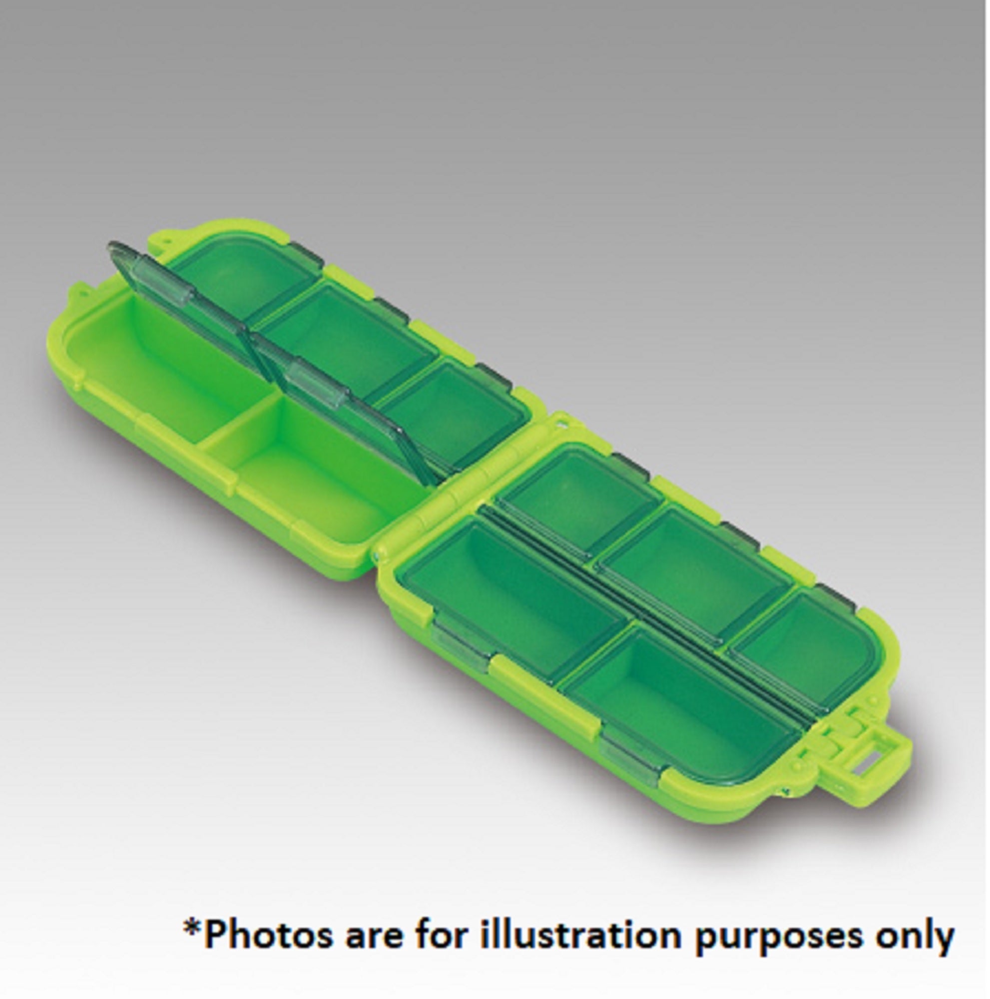 Meiho FB-10 Akiokun Parts Case (97 x 65 x 30 mm) Yellow (1235)