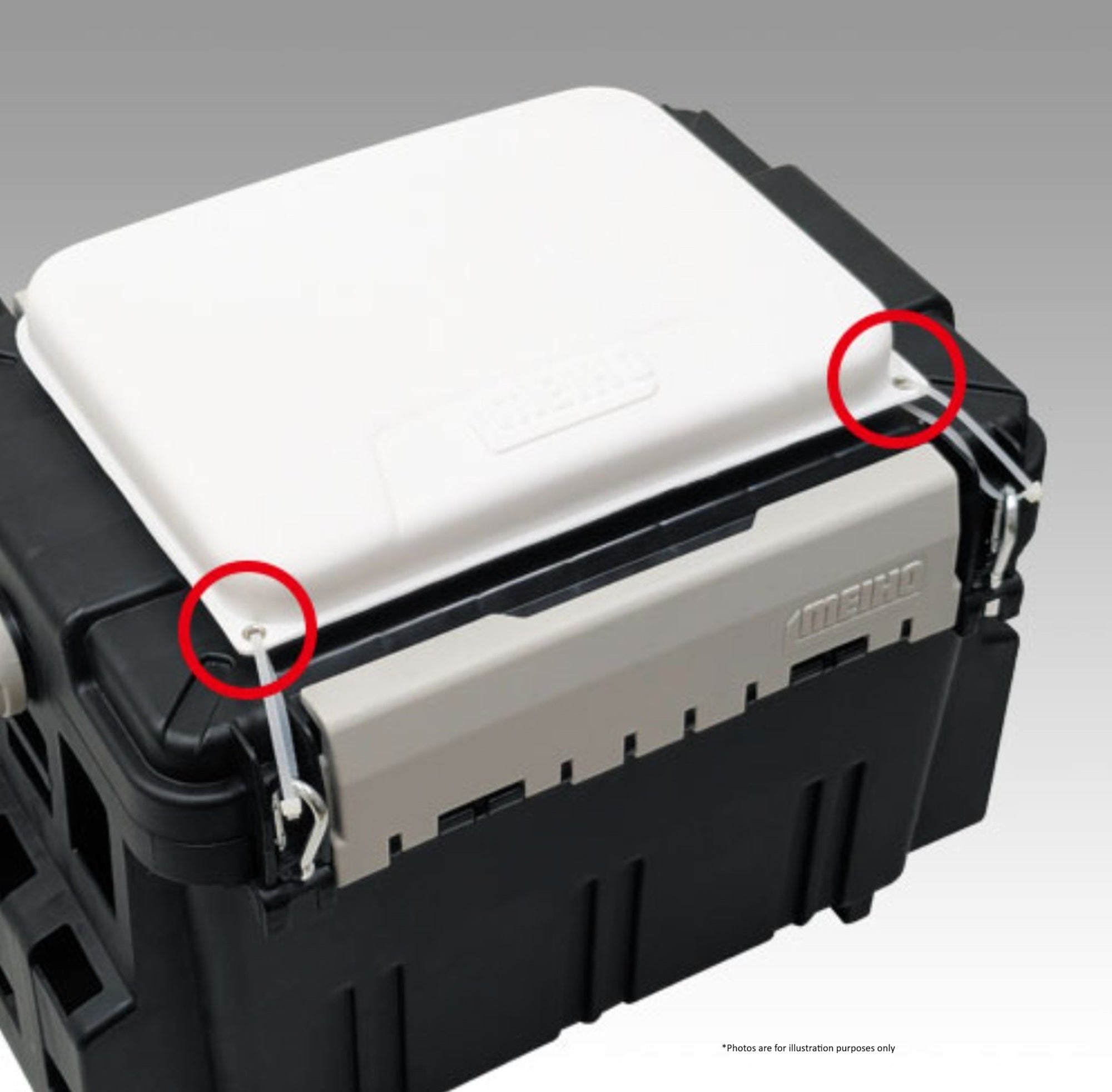Meiho BM Seat Cushion (285 x 215 x 35 mm) White (6994)