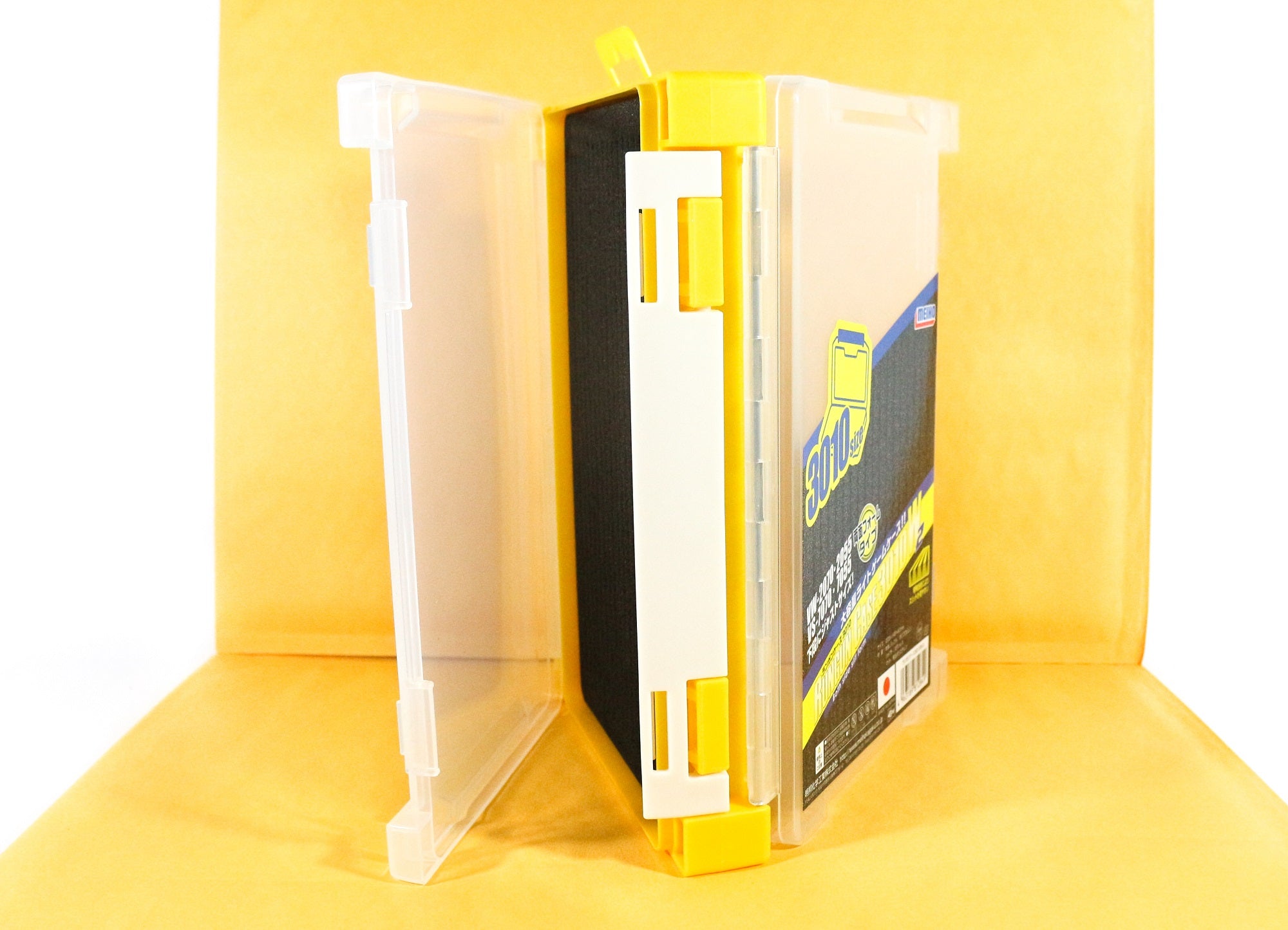 Meiho Run Gun Case 3010W-2 (205 x 145 x 40 mm) Yellow (2849)