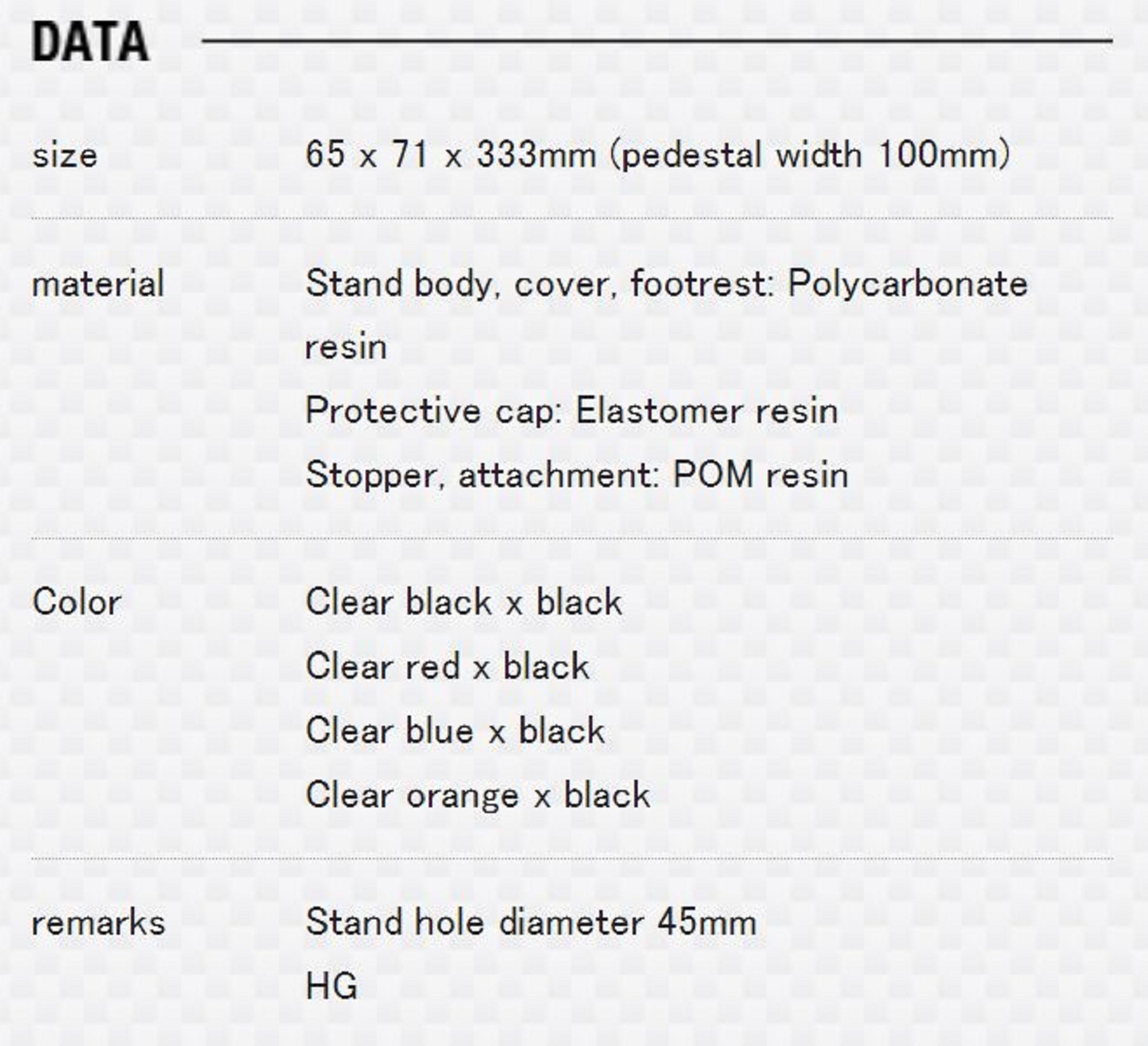 Meiho BM-300 Light Rod-Holder (65 x 71 x 333 mm) Black (3942)