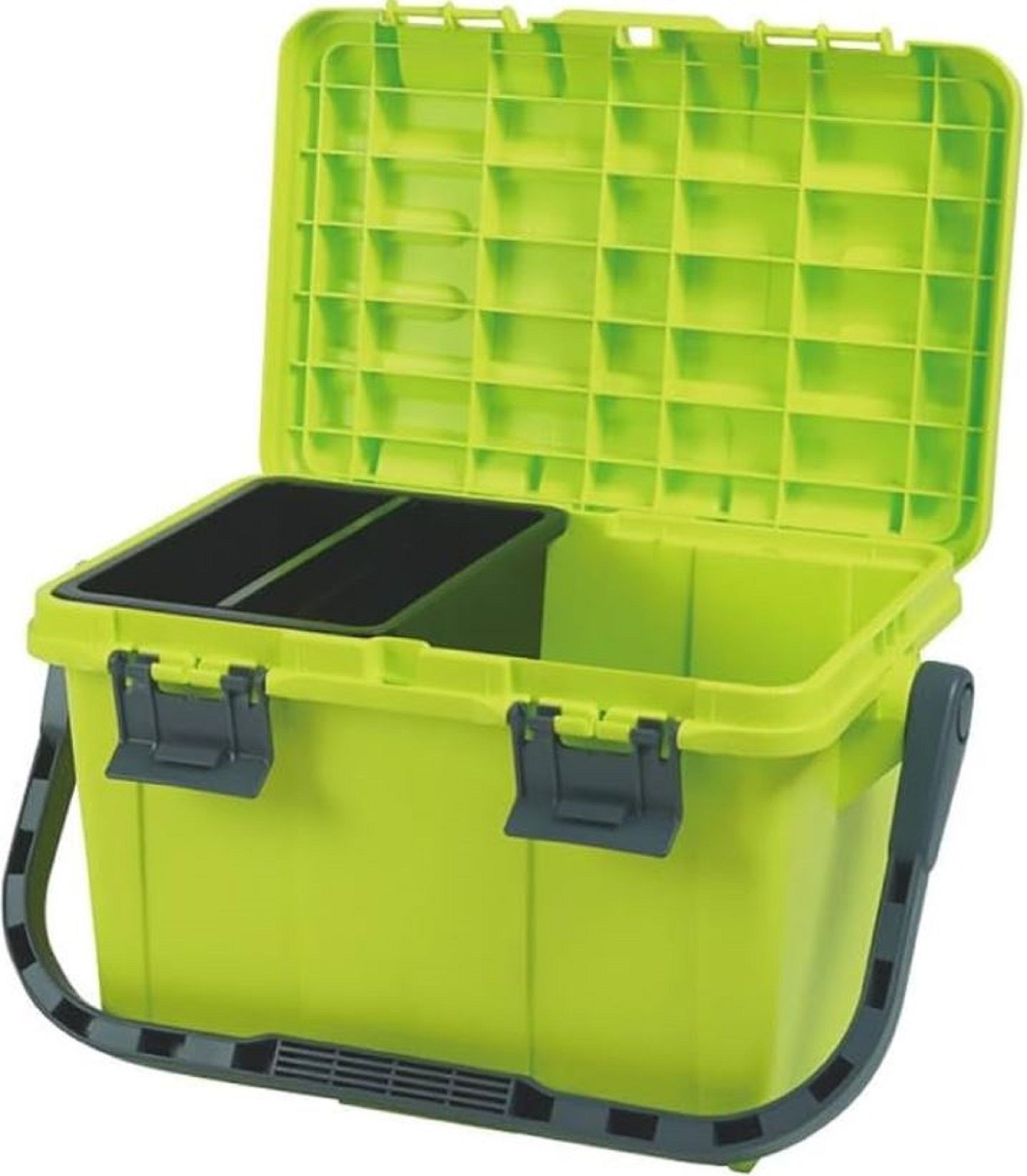Ring Star Docutte D-4500 LY Tackle Box 465 x 280 x 280 Lime Yellow (6215)