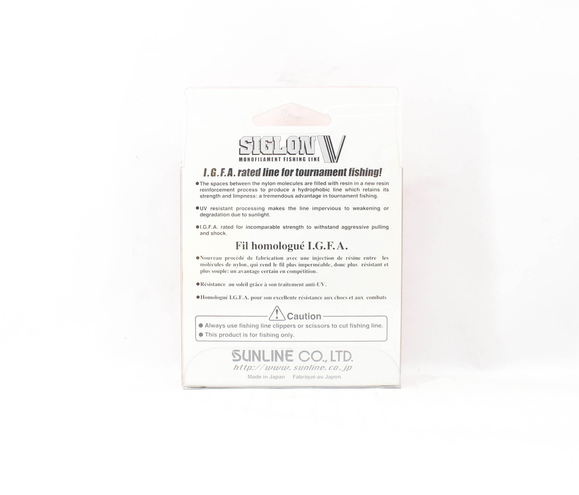 Sunline Monofilament Line Siglon V 150m 6lb Diameter 0.165mm (0437)