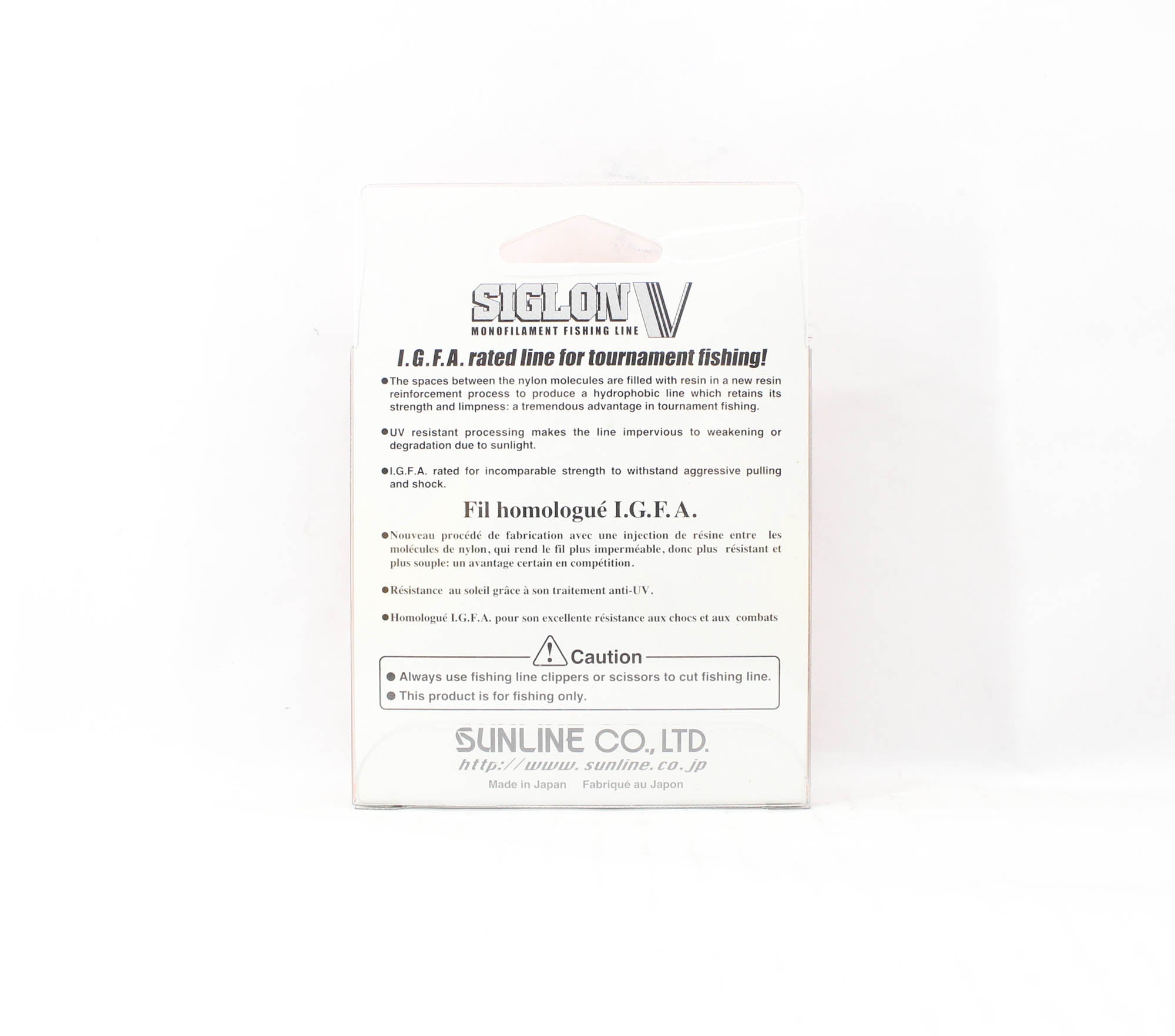 Sunline Monofilament Line Siglon V 150m 8lb Diameter 0.205mm (0451)