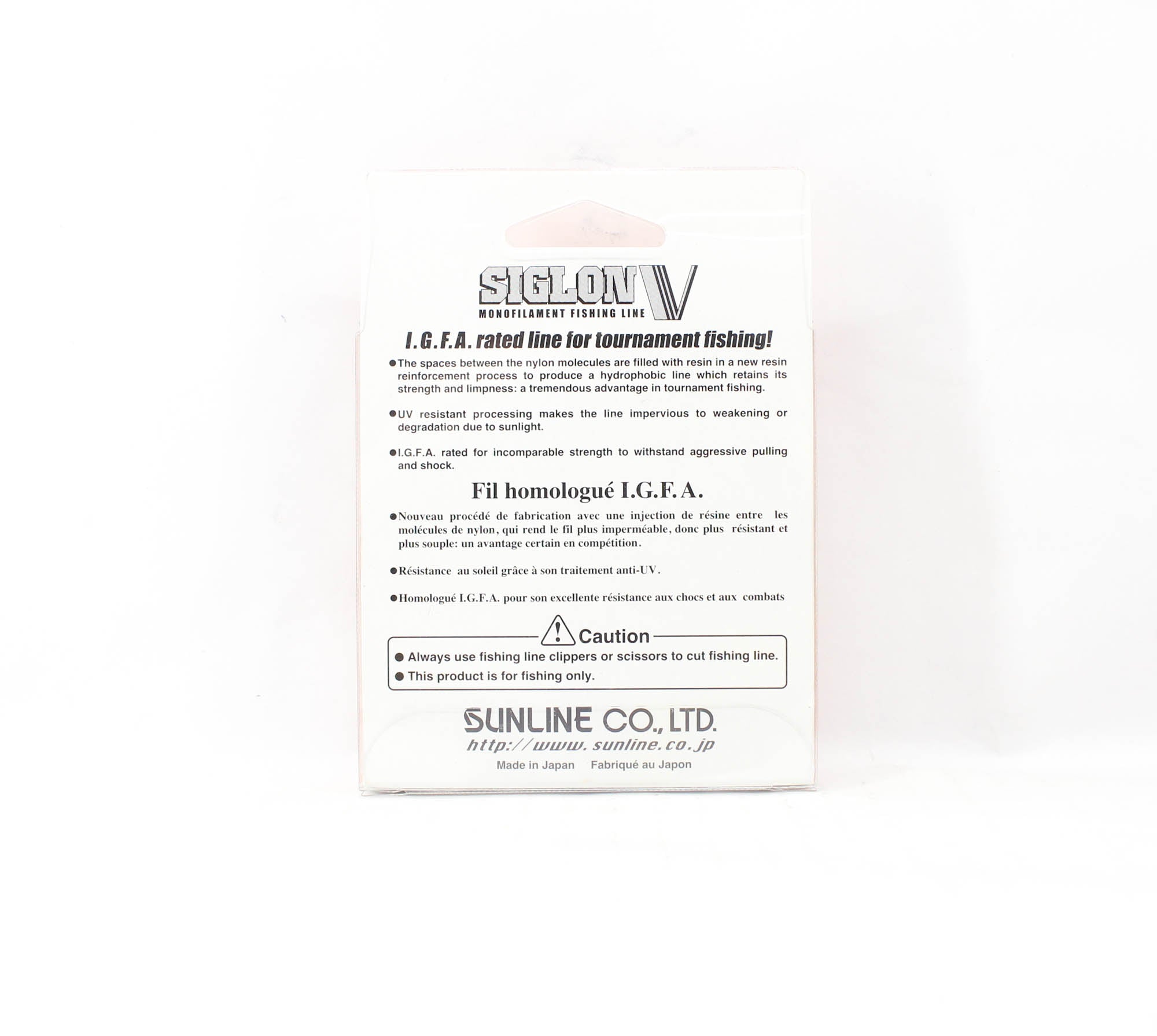 Sunline Monofilament Line Siglon V 150m 10lb Diameter 0.235mm (0468)