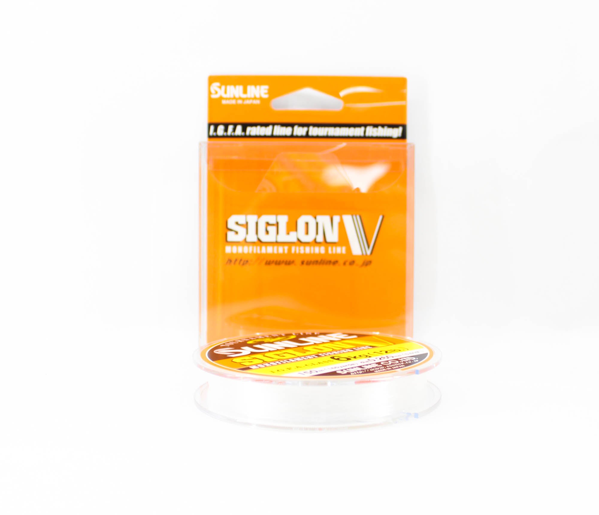 Sunline Monofilament Line Siglon V 150m 12lb Diameter 0.260mm (0475)