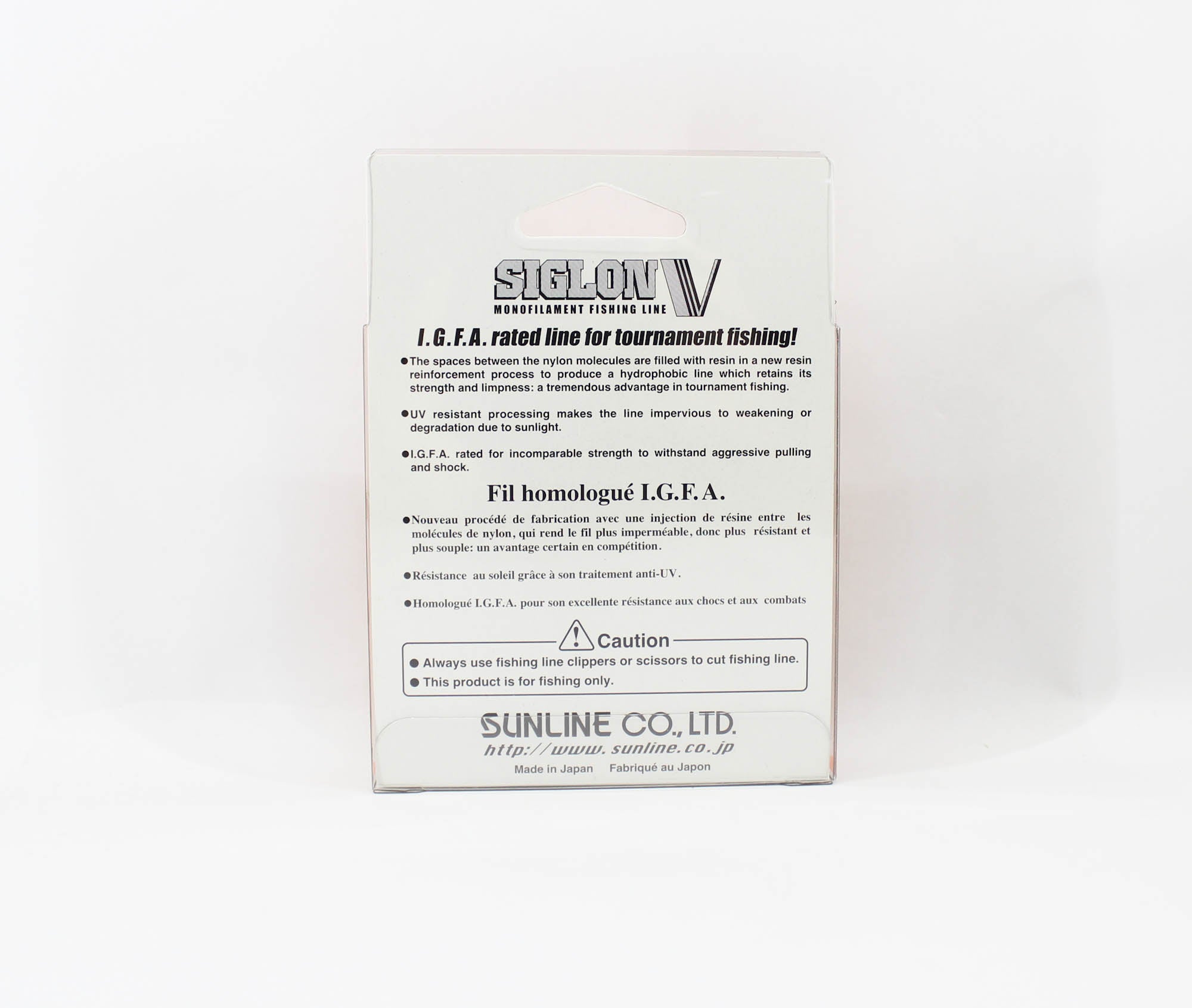 Sunline Monofilament Line Siglon V 150m 12lb Diameter 0.260mm (0475)