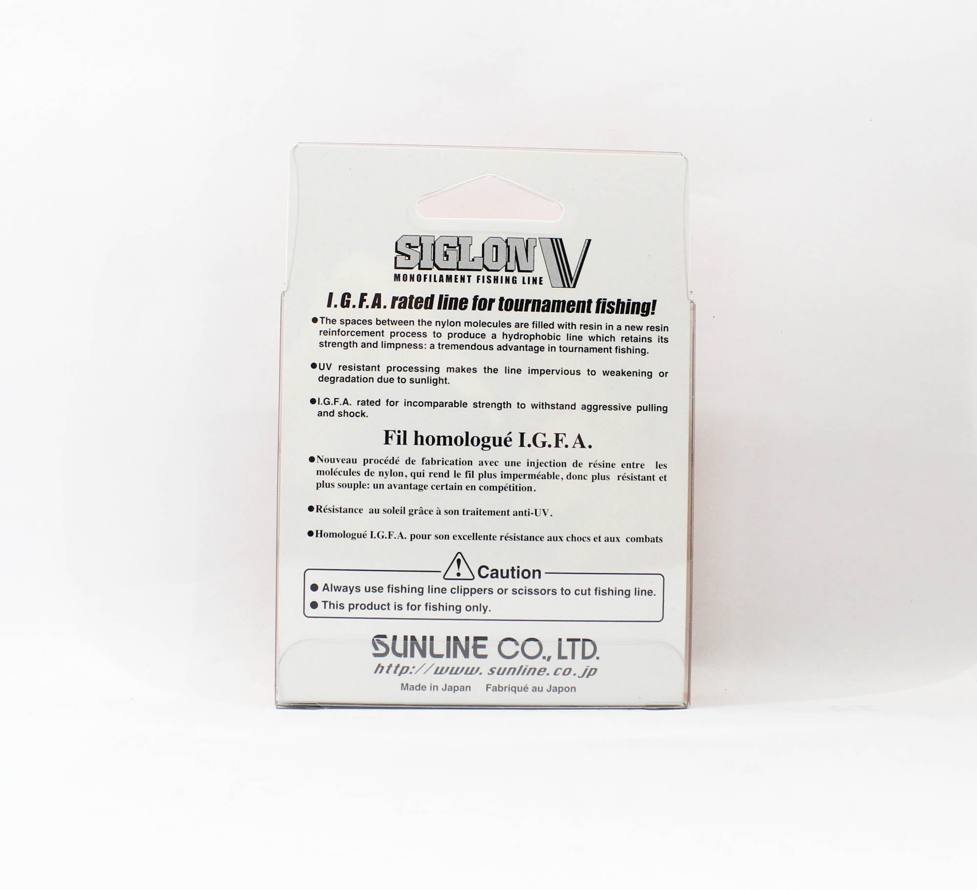 Sunline Monofilament Line Siglon V 150m 15lb Diameter 0.310mm (0499)