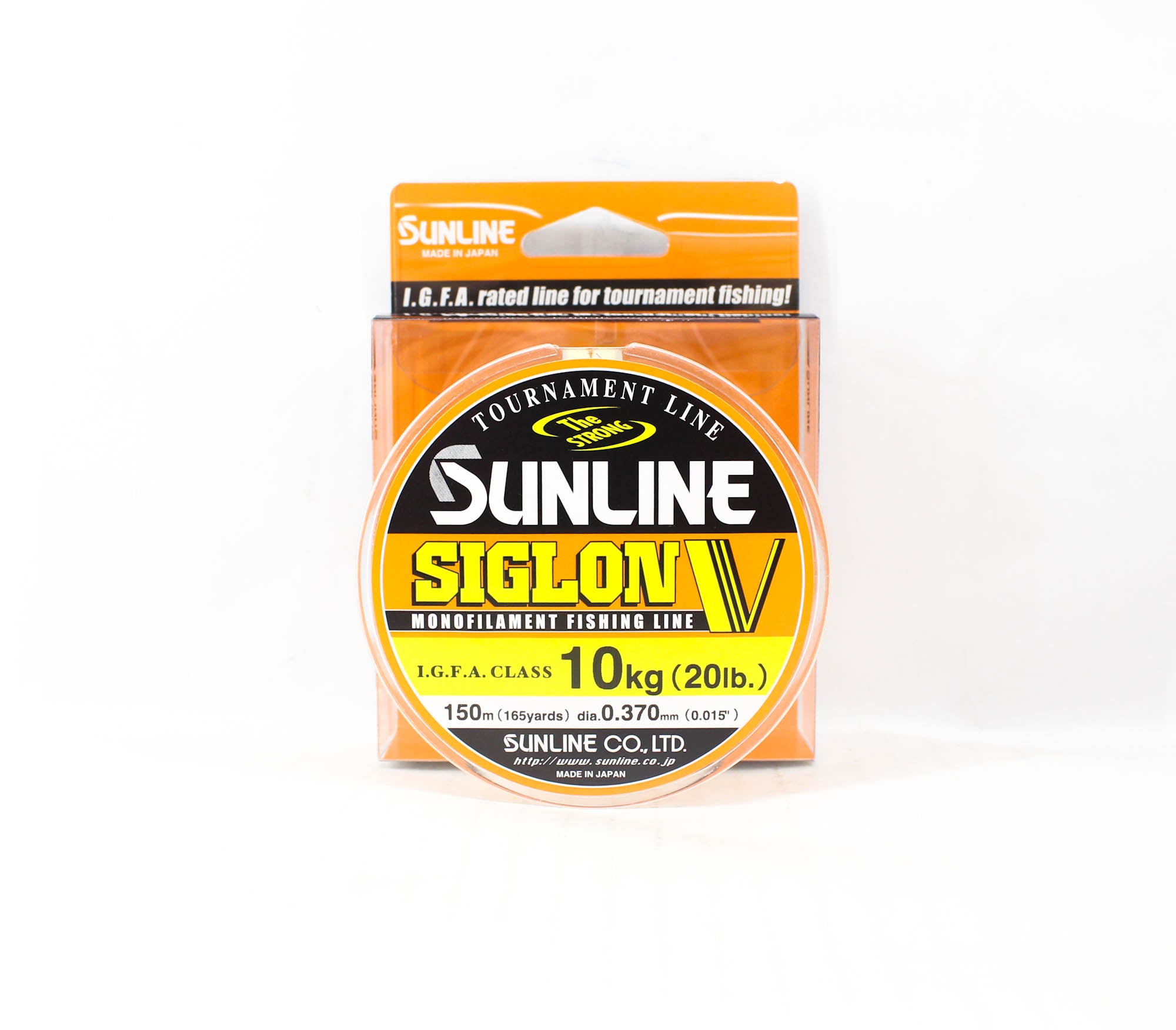Sunline Monofilament Line Siglon V 150m 20lb Diameter 0.370mm (0512)